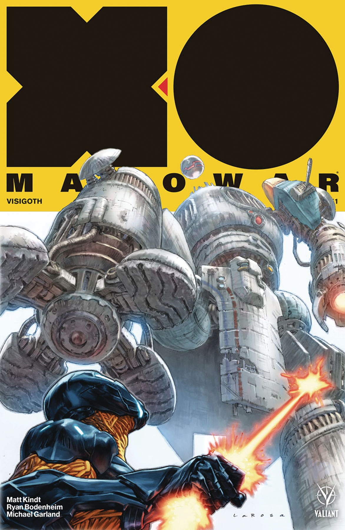 X-O MANOWAR (2017) #11 CVR A LAROSA (NEW ARC)