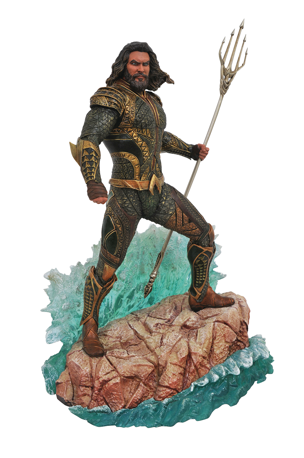 NOV172421 - JLA MOVIE GALLERY AQUAMAN PVC FIGURE - Previews World