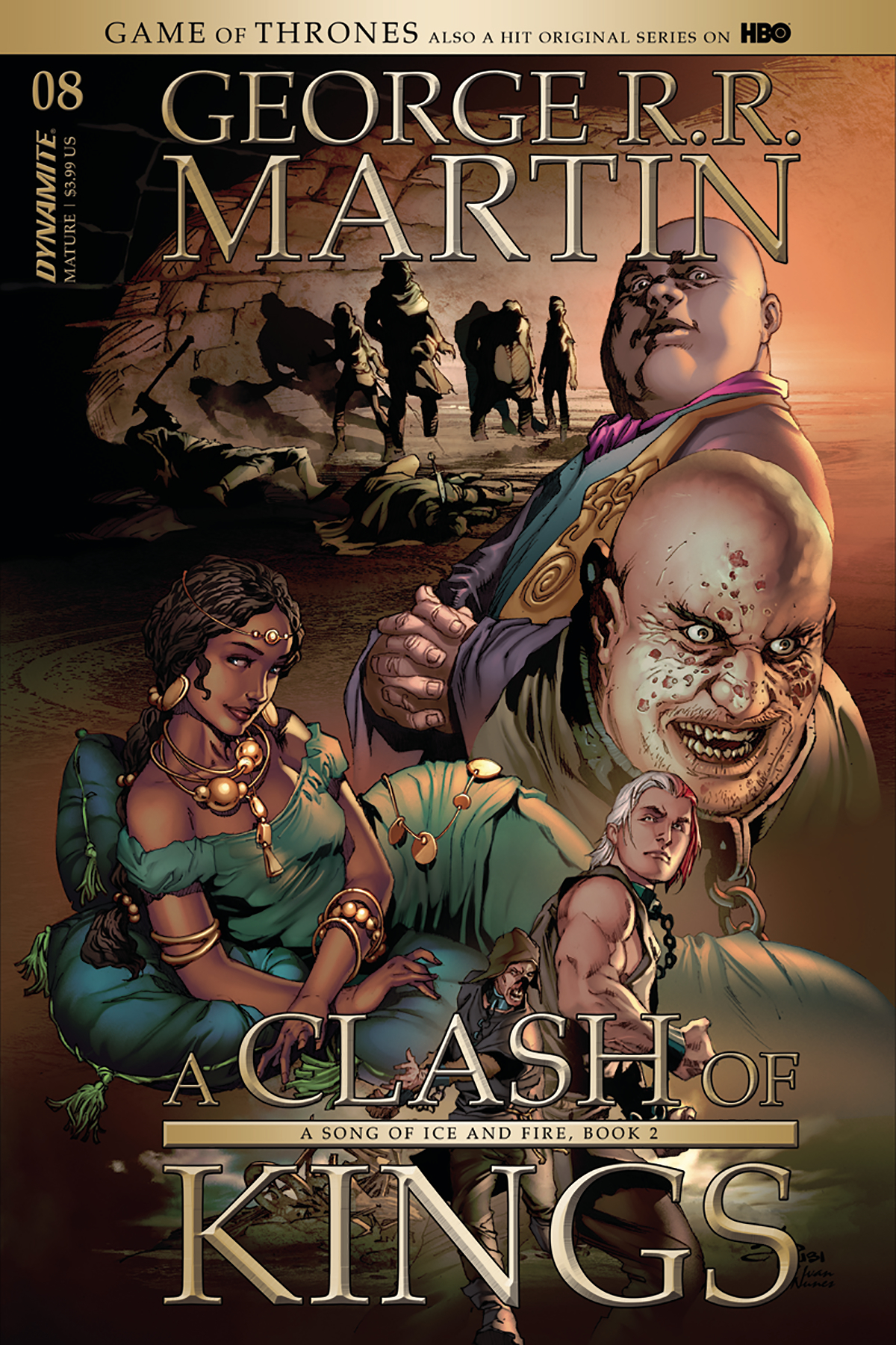 FEB201182 - GEORGE RR MARTIN A CLASH OF KINGS #4 CVR B RUBI (MR) - Previews  World