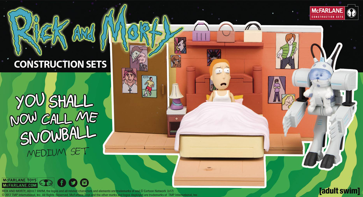 rick and morty construction sets 2018