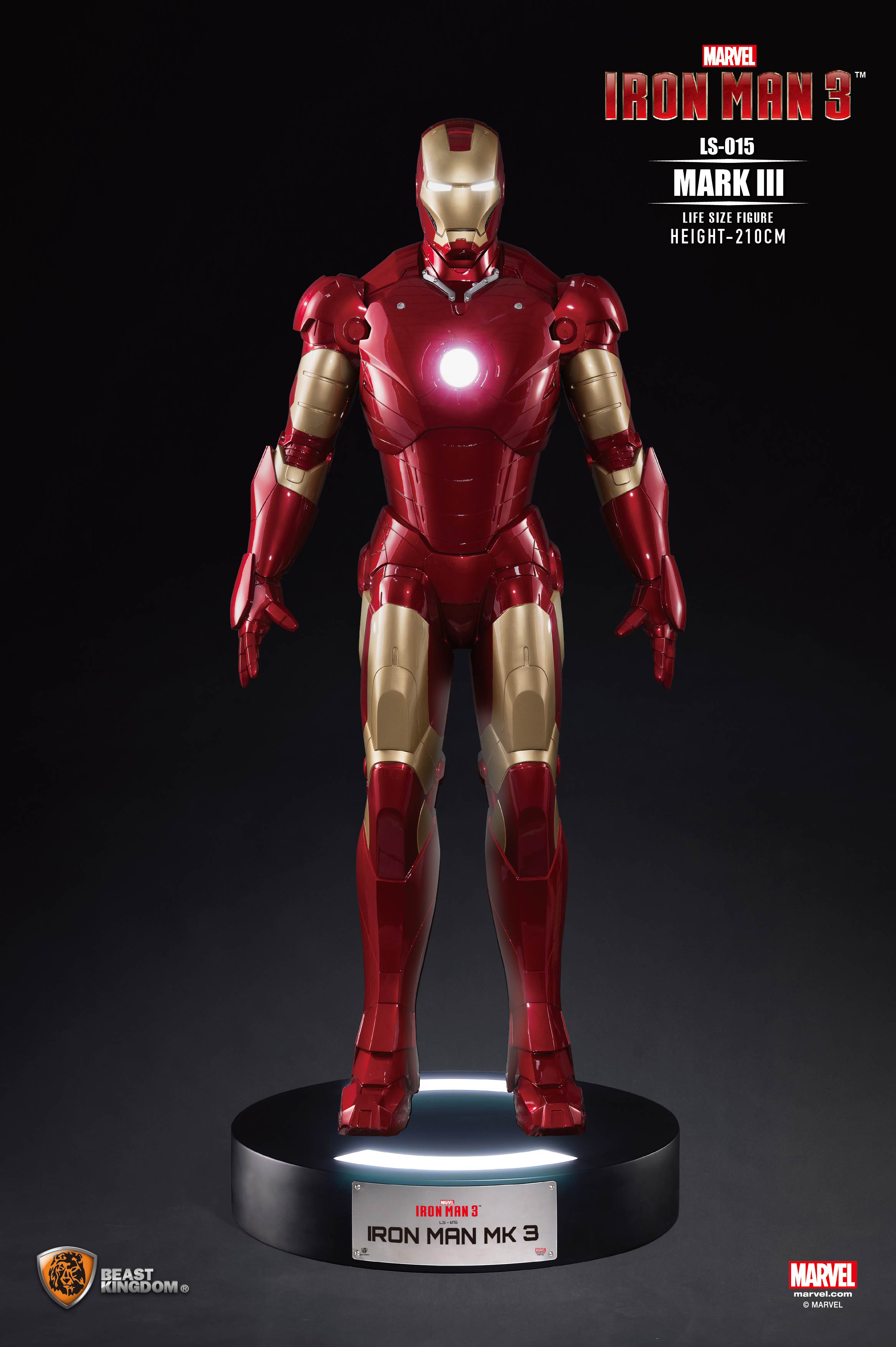 Iron Man Mark 3 Life-Size Statue