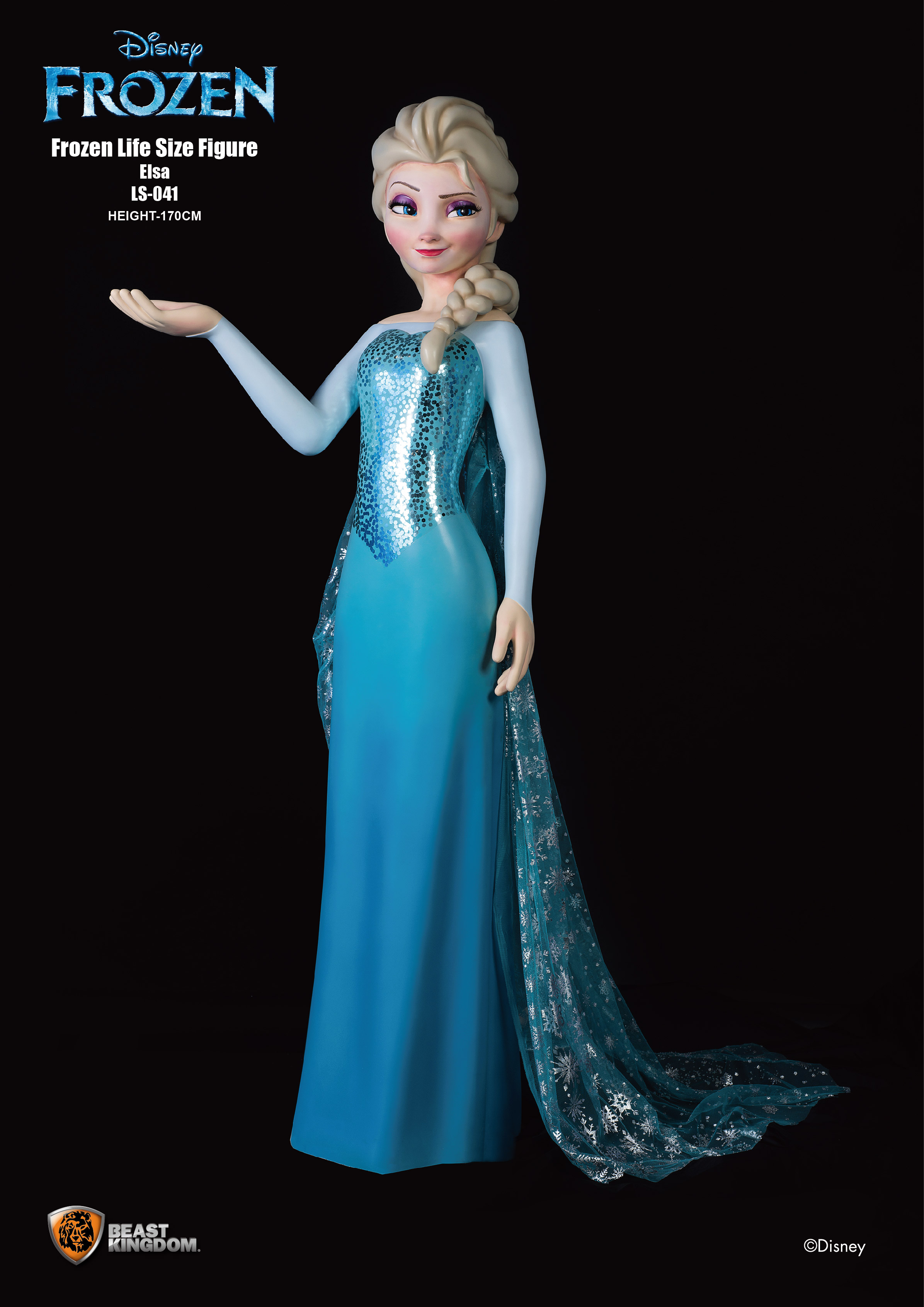 SEP178141 - DISNEY FROZEN LS-041 ELSA LIFE SIZE STATUE - Previews