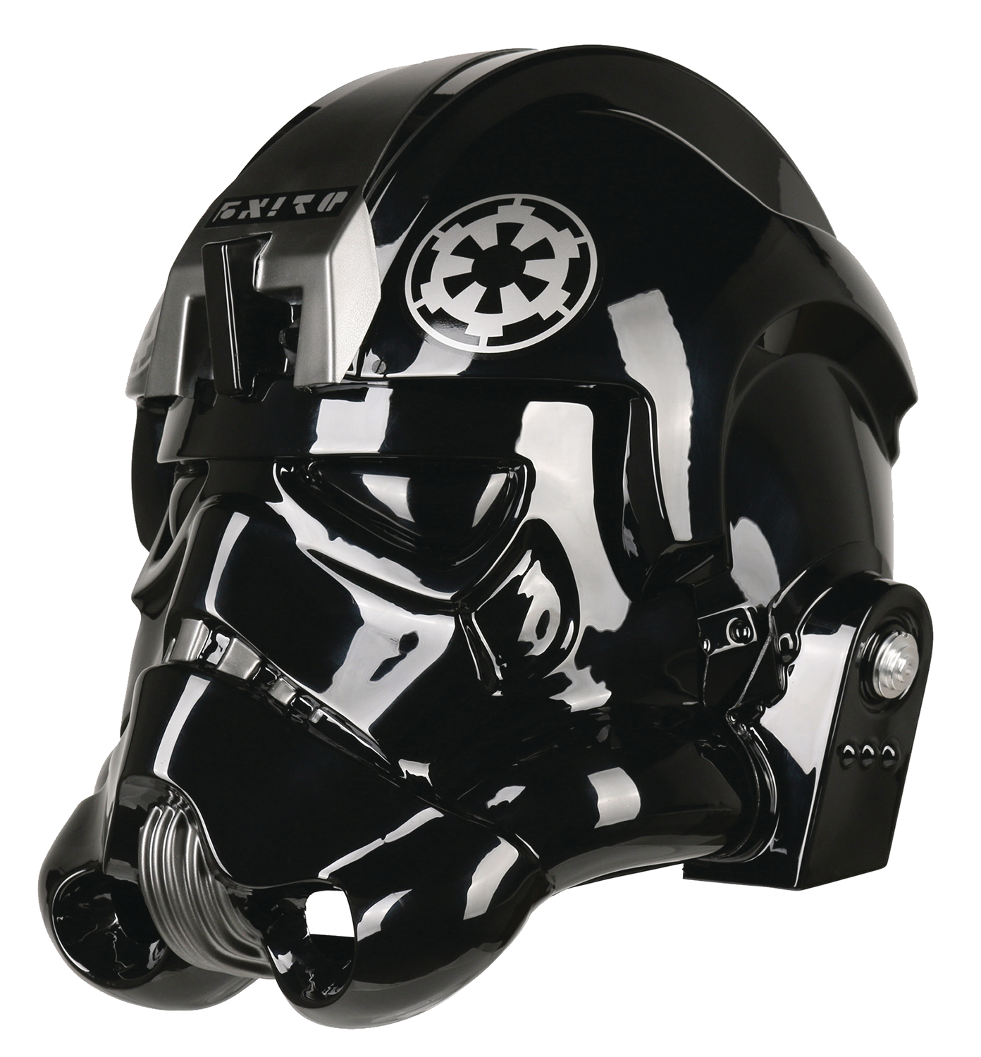 tie fighter pilot motorcycle helmet