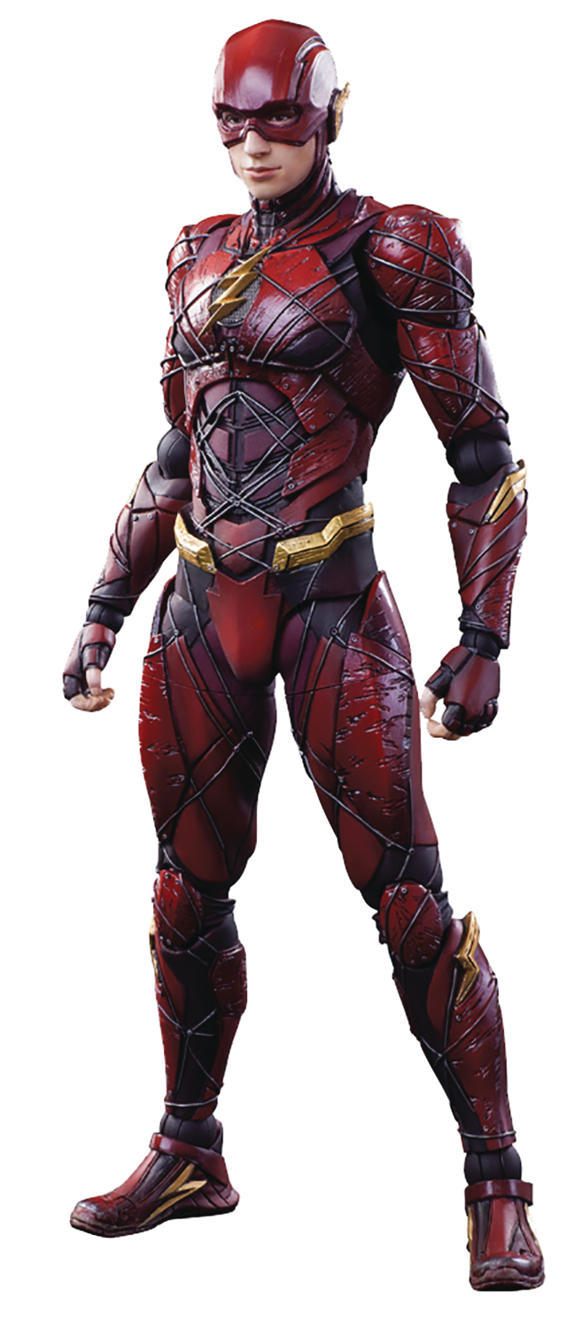 SEP178074 JUSTICE LEAGUE VARIANT PLAY ARTS KAI THE FLASH AF