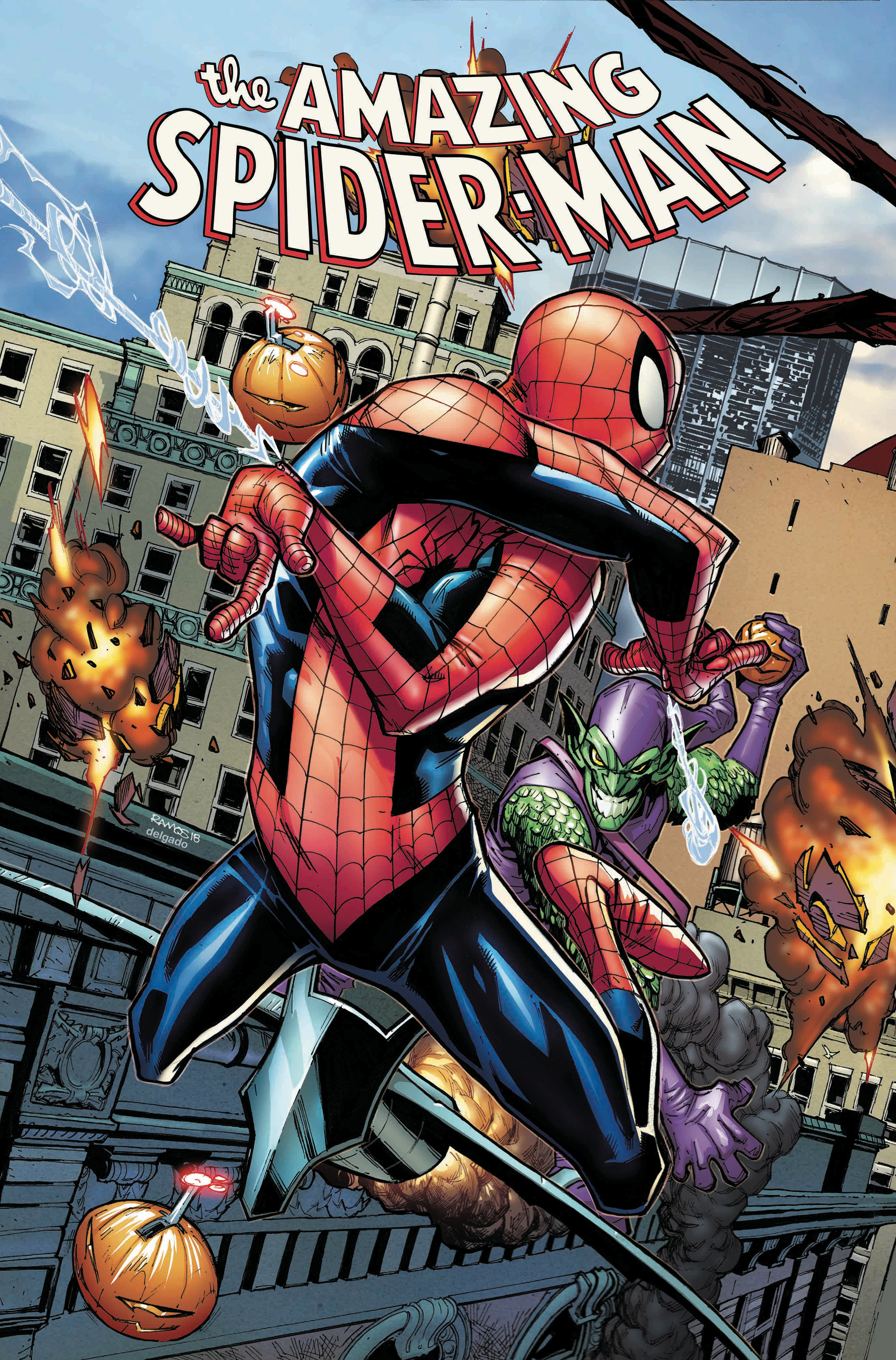 JAN180893 - AMAZING SPIDER-MAN #797 RAMOS CONNECTING VAR LEG - Previews  World