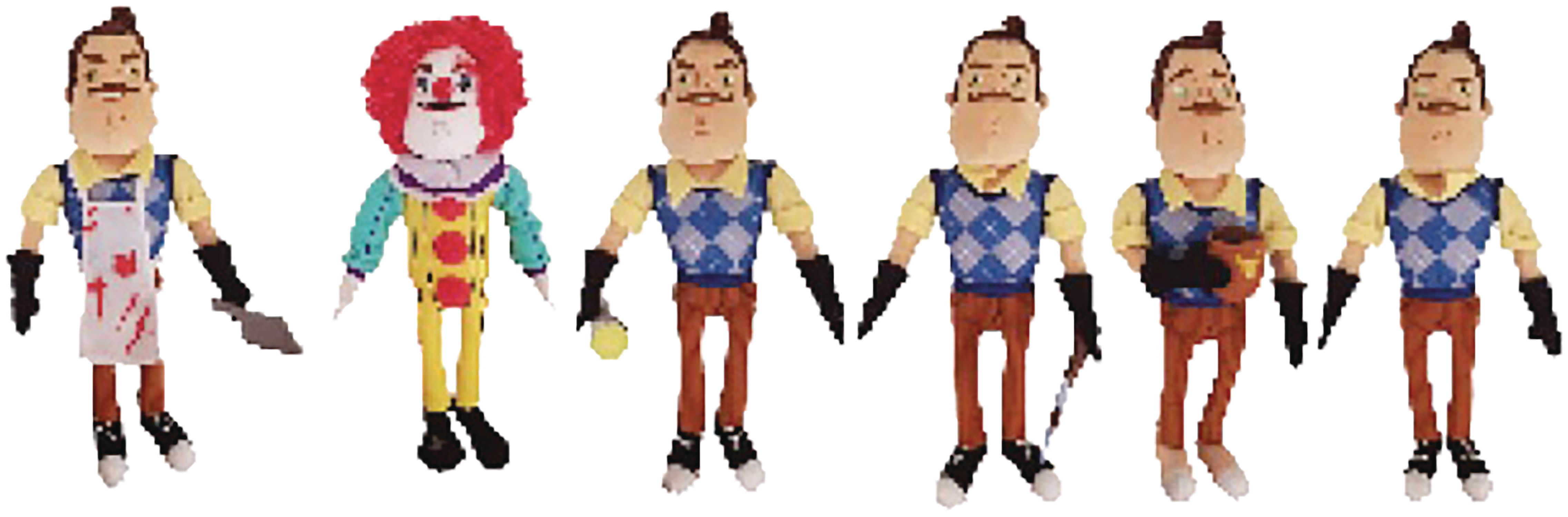 Hello neighbor outlet plush toys