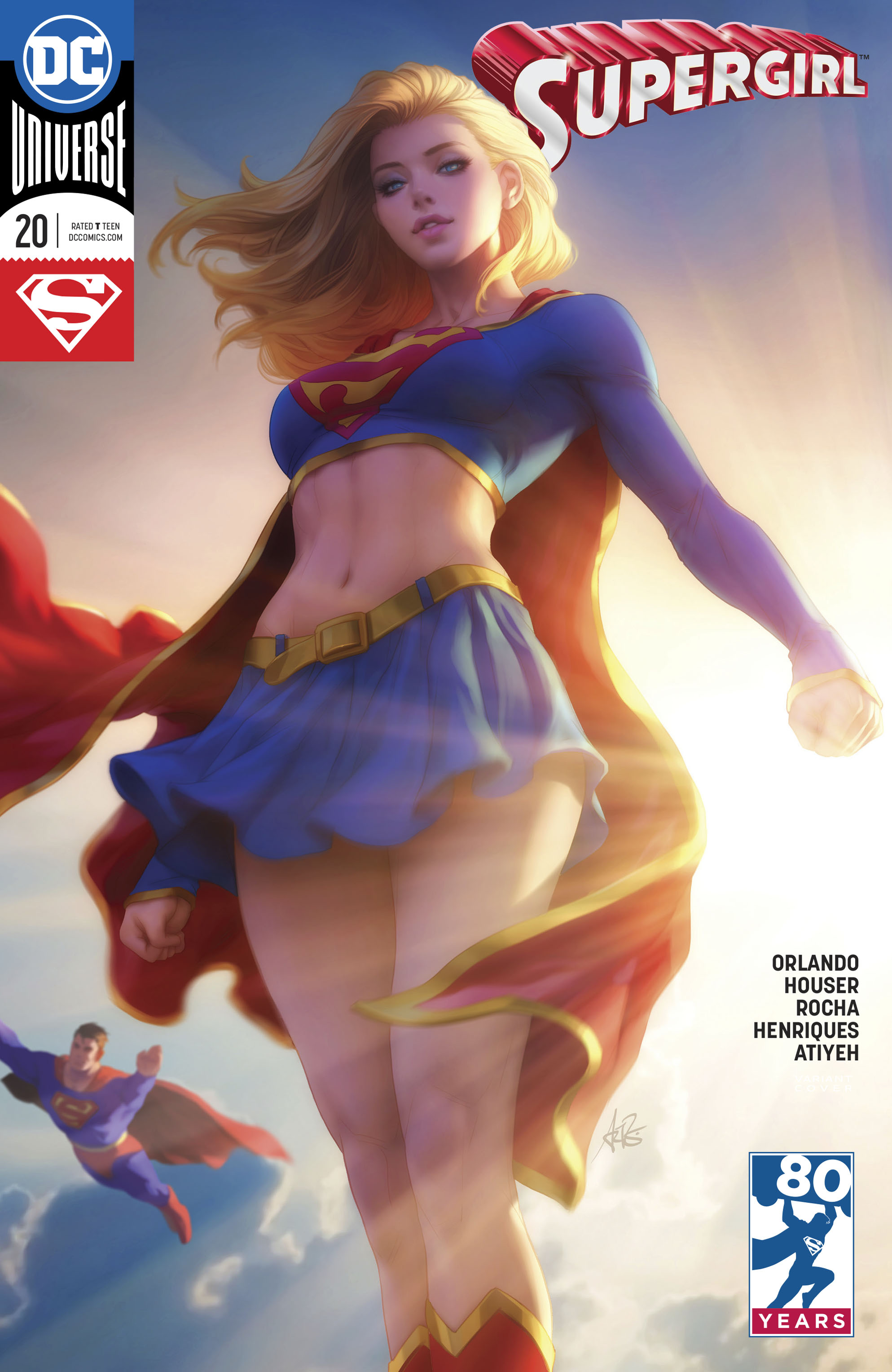 Feb180241 Supergirl 20 Var Ed Previews World