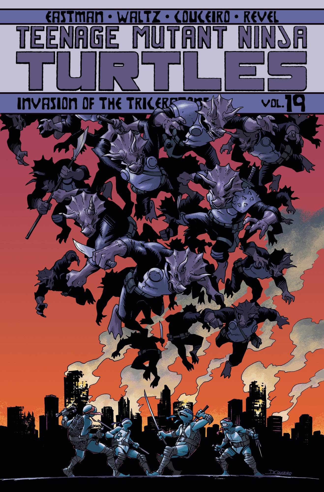 TMNT ONGOING TP VOL 19 INVASION OF THE TRICERATONS