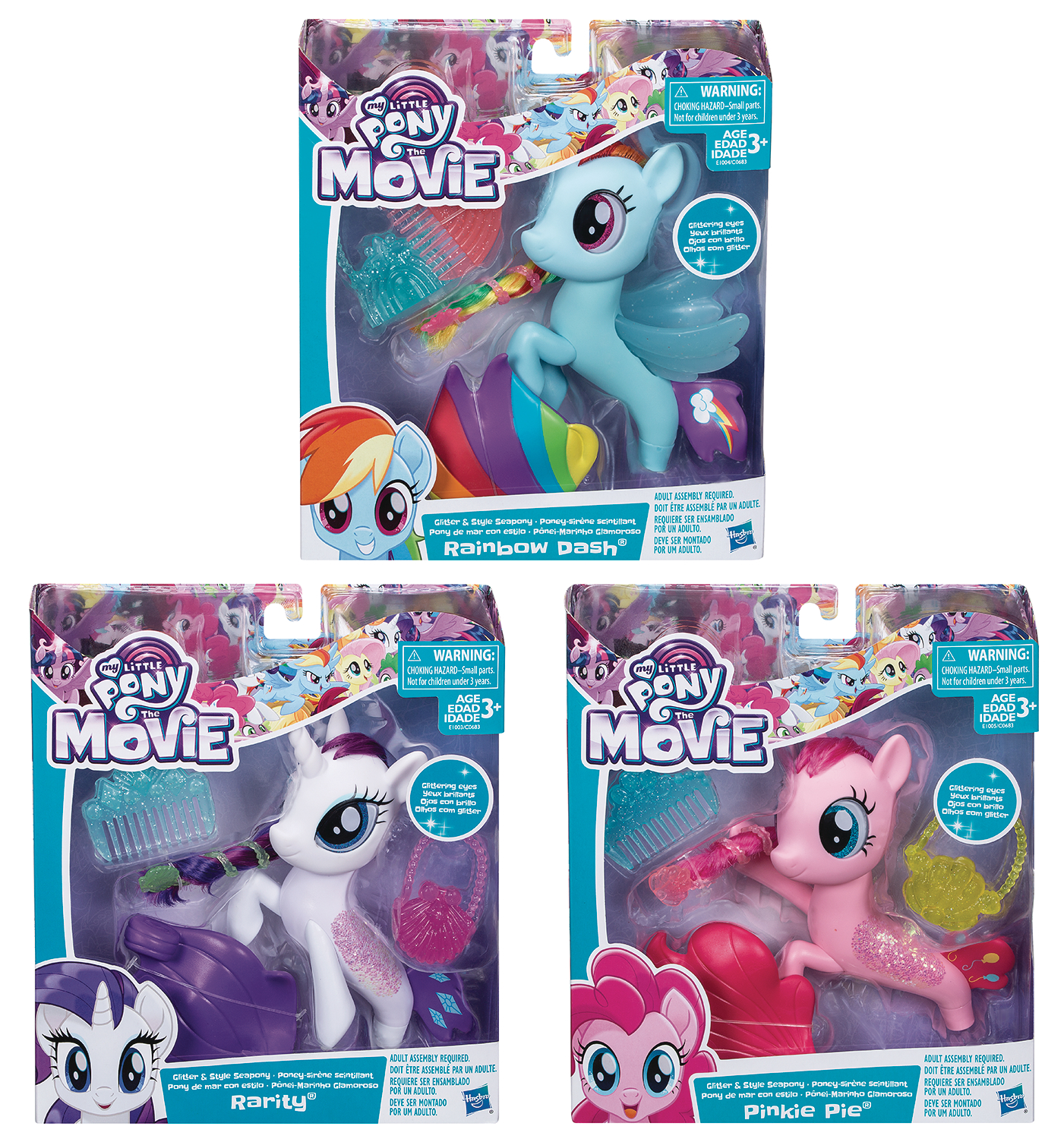 my little pony seapony figures