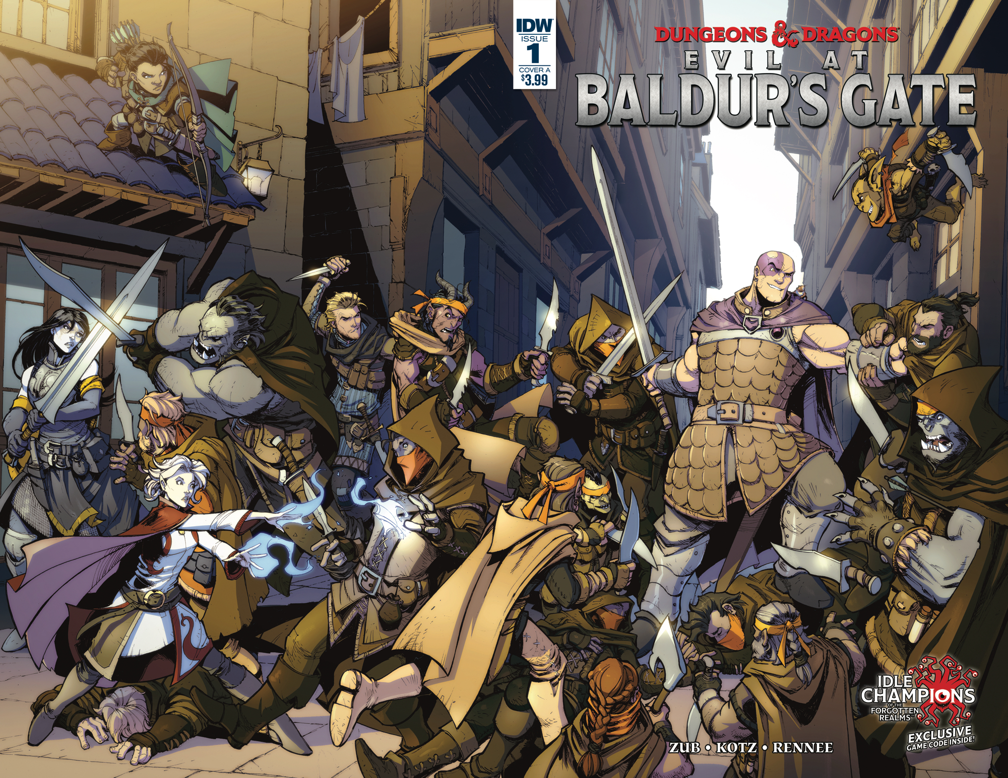 Feb Dungeons Dragons Evil At Baldurs Gate Cvr A Dunbar Previews World