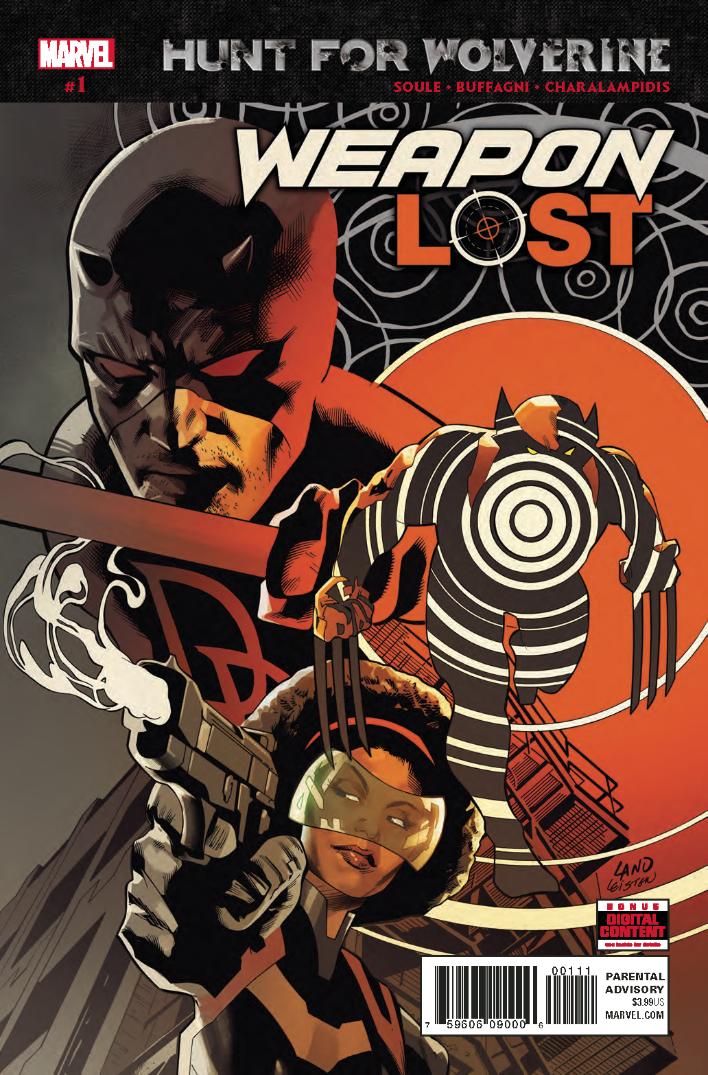 HUNT FOR WOLVERINE WEAPON LOST #1 (OF 4)
