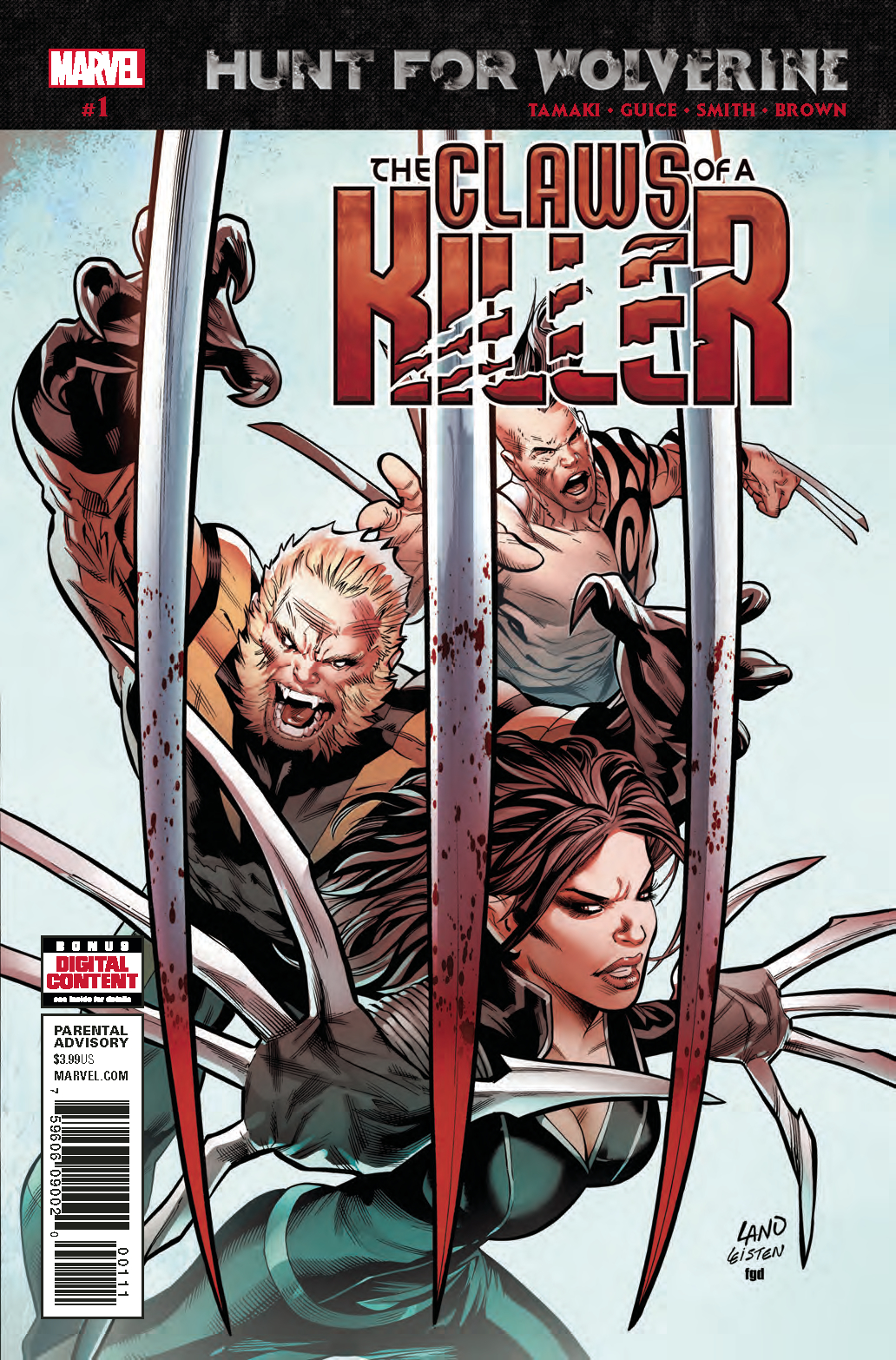 HUNT FOR WOLVERINE CLAWS OF KILLER #1 (OF 4)