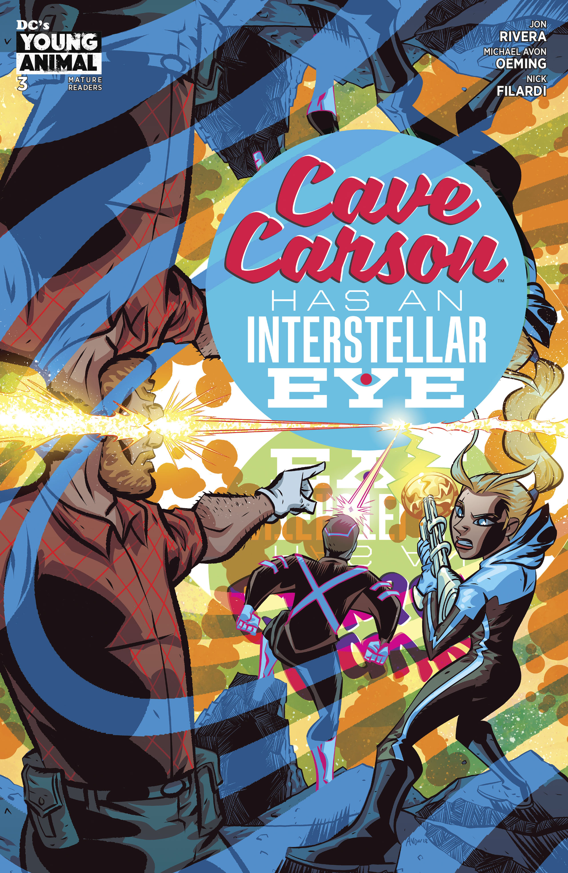 CAVE CARSON HAS AN INTERSTELLAR EYE #3 (MR)