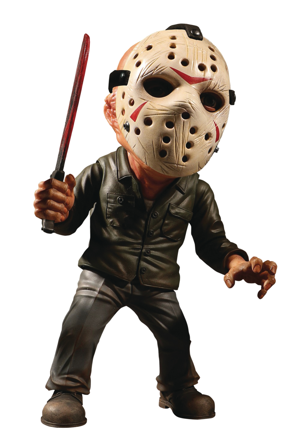 JAN188059 - FRIDAY THE 13TH JASON VOORHEES 6IN DELUXE STYLIZED