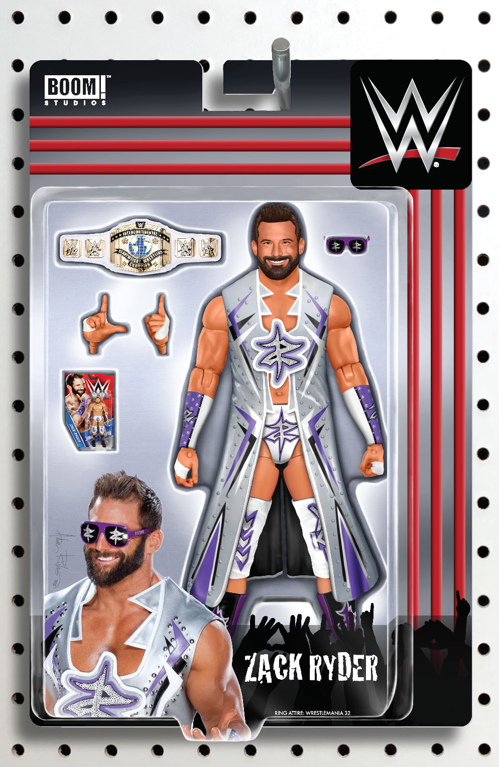 WWE #18 RICHES ACTION FIGURE VAR