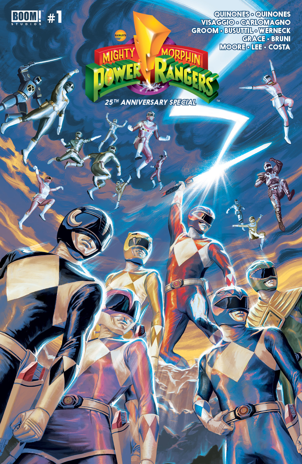 MIGHTY MORPHIN POWER RANGERS ANNIVERSARY SPECIAL #1