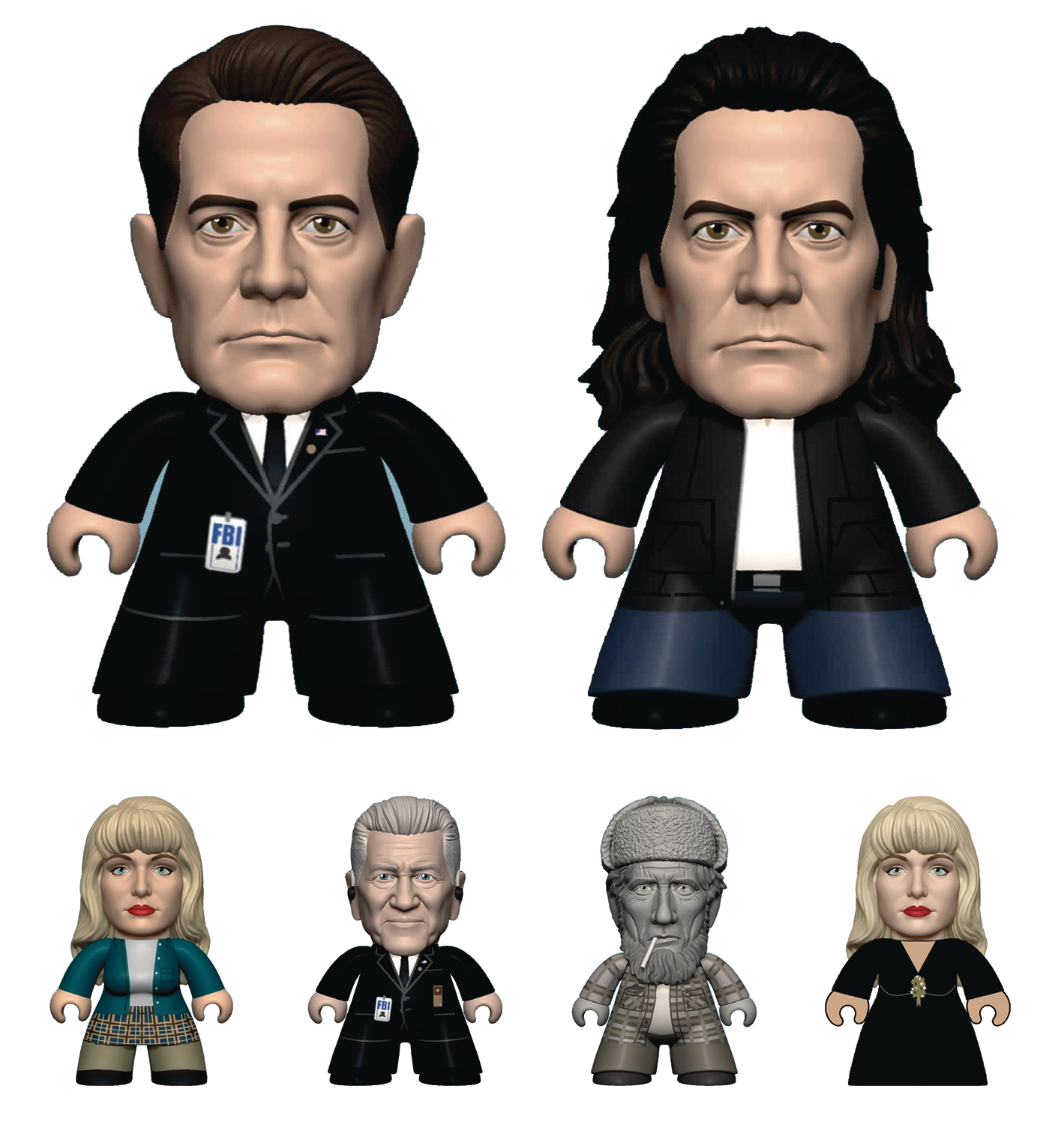 JAN188204 - TWIN PEAKS RETURN TITANS MINI FIG 18PC BMB DS - Previews World