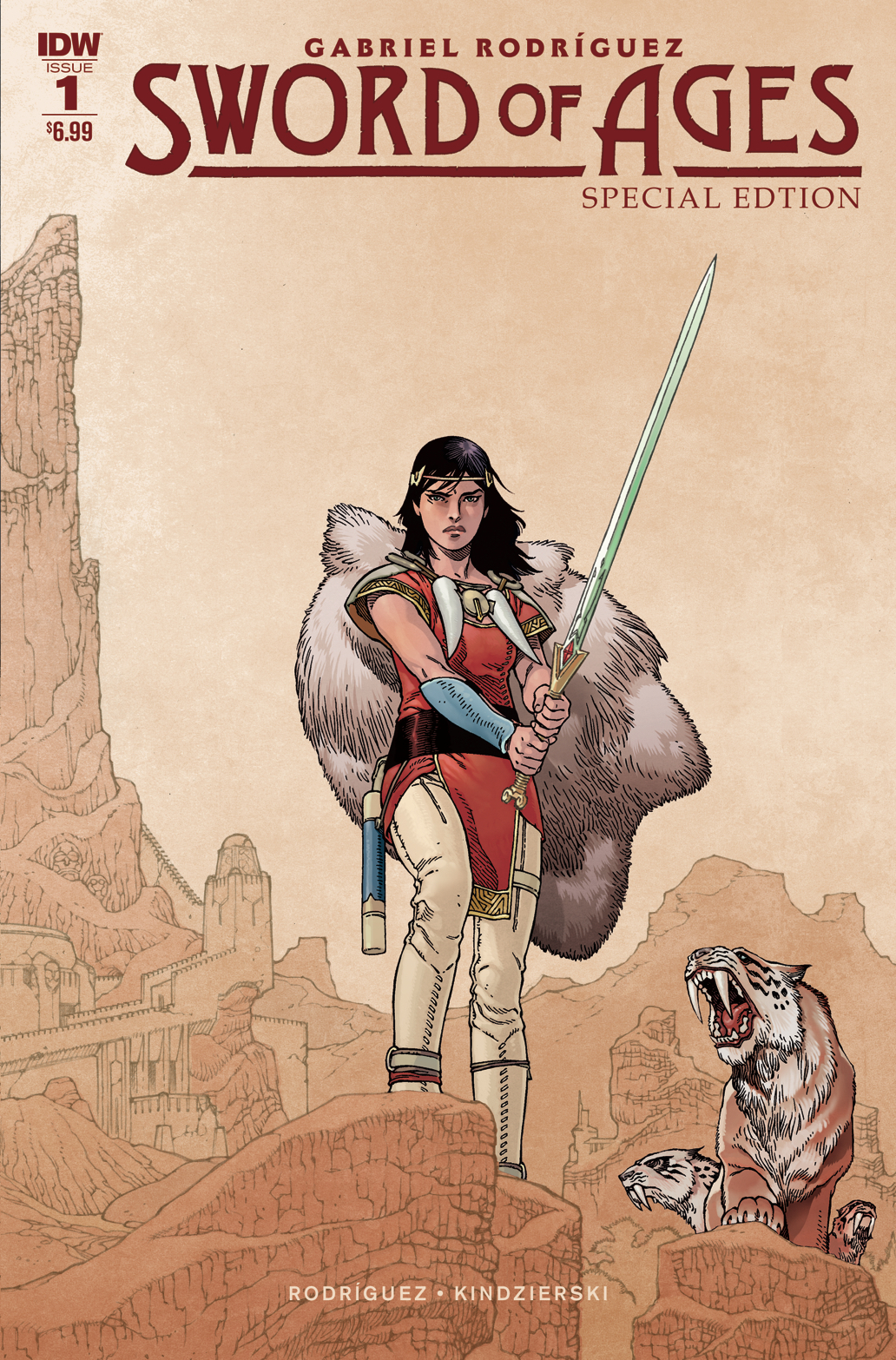 SWORD OF AGES SPECIAL EDITION #1 CVR A RODRIGUEZ
