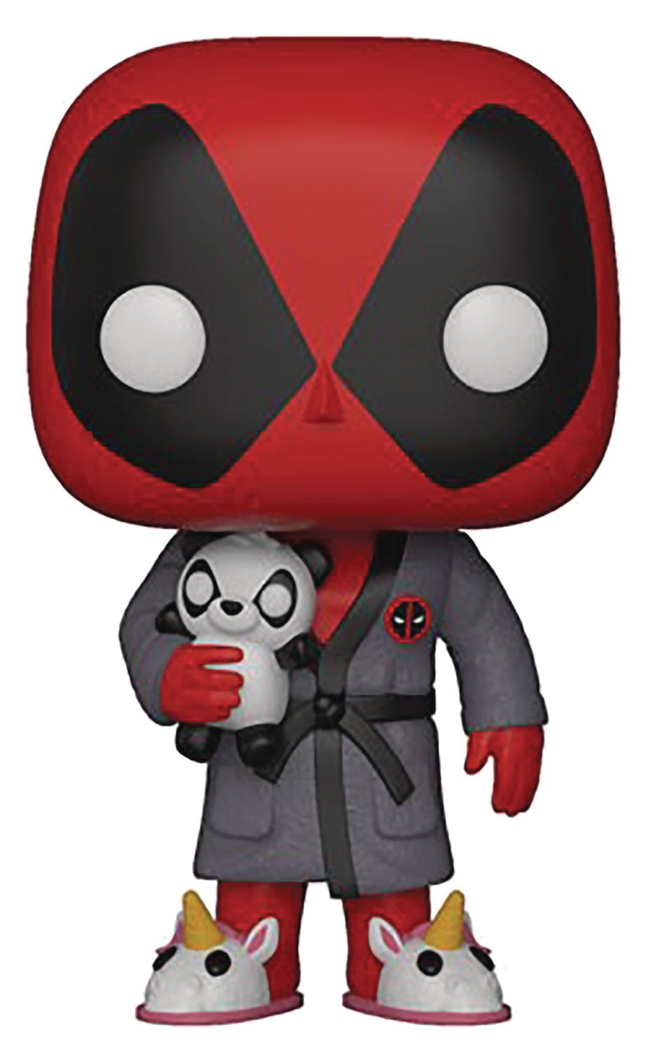 JAN188379 - POP MARVEL DEADPOOL PARODY DEADPOOL IN ROBE VINYL FIG -  Previews World