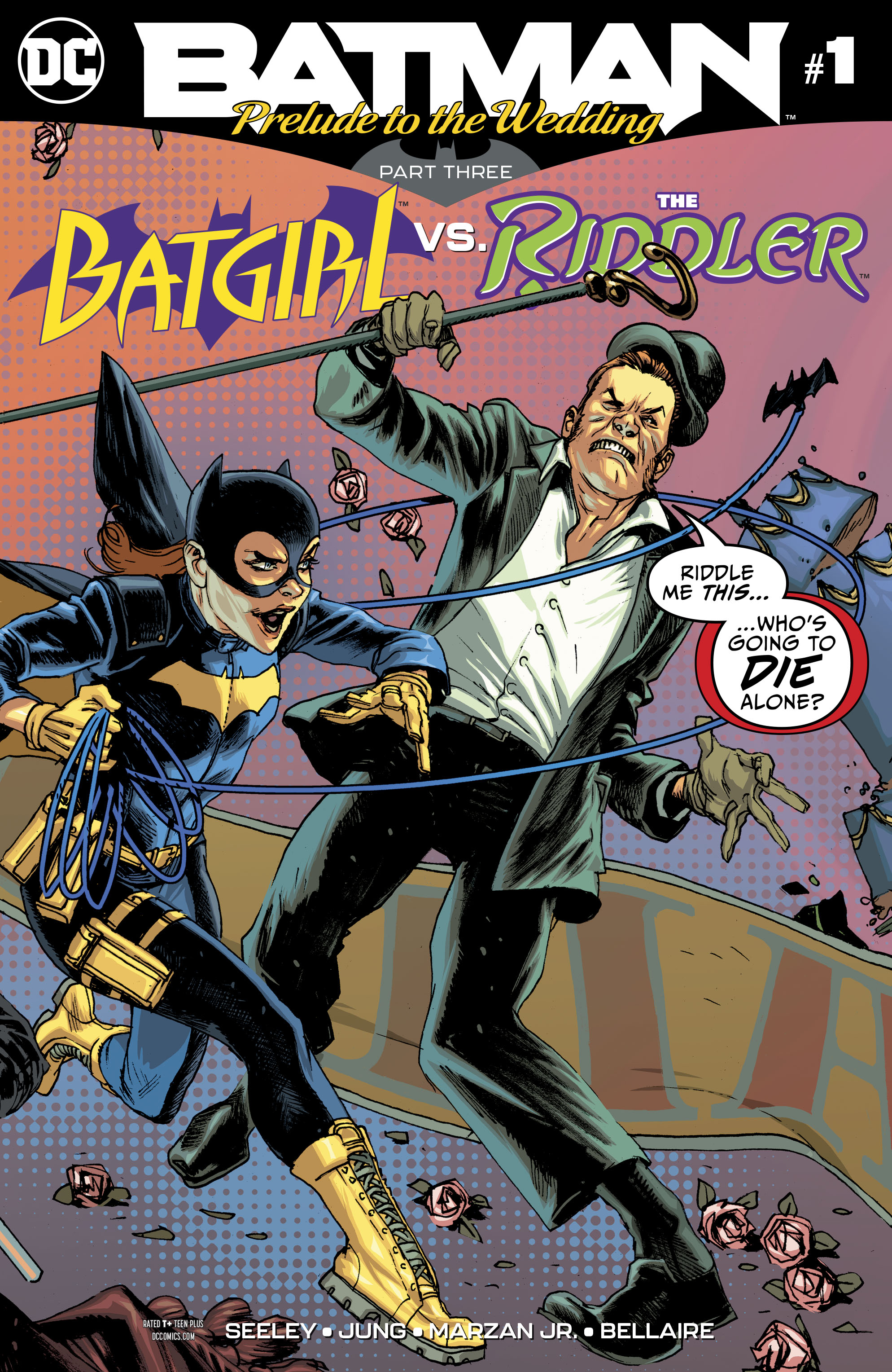 APR180175 - BATMAN PRELUDE TO THE WEDDING BATGIRL VS RIDDLER #1 - Previews  World