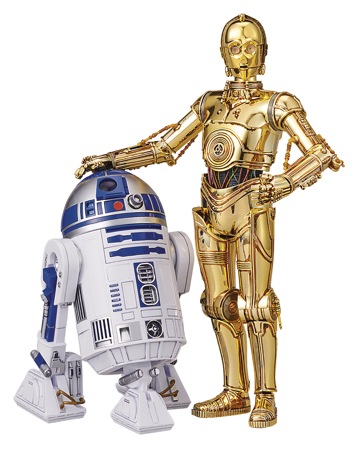 JAN188805 - STAR WARS C-3PO & R2-D2 1/12 MDL KIT - Previews World