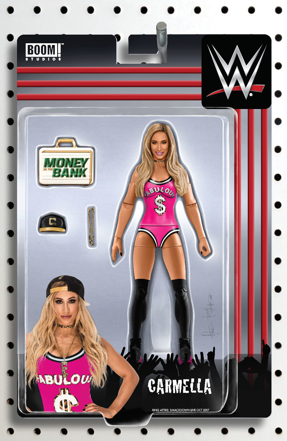 Wwe carmella action clearance figure