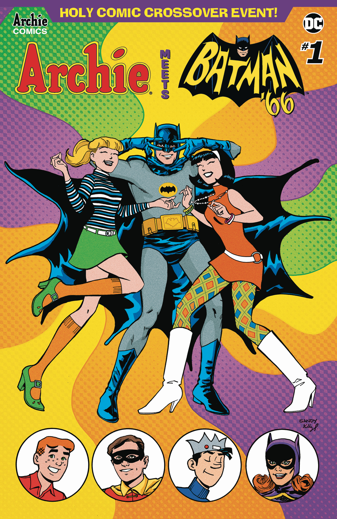 MAY181378 - ARCHIE MEETS BATMAN 66 #1 CVR D JARRELL & FITZPATRICK -  Previews World