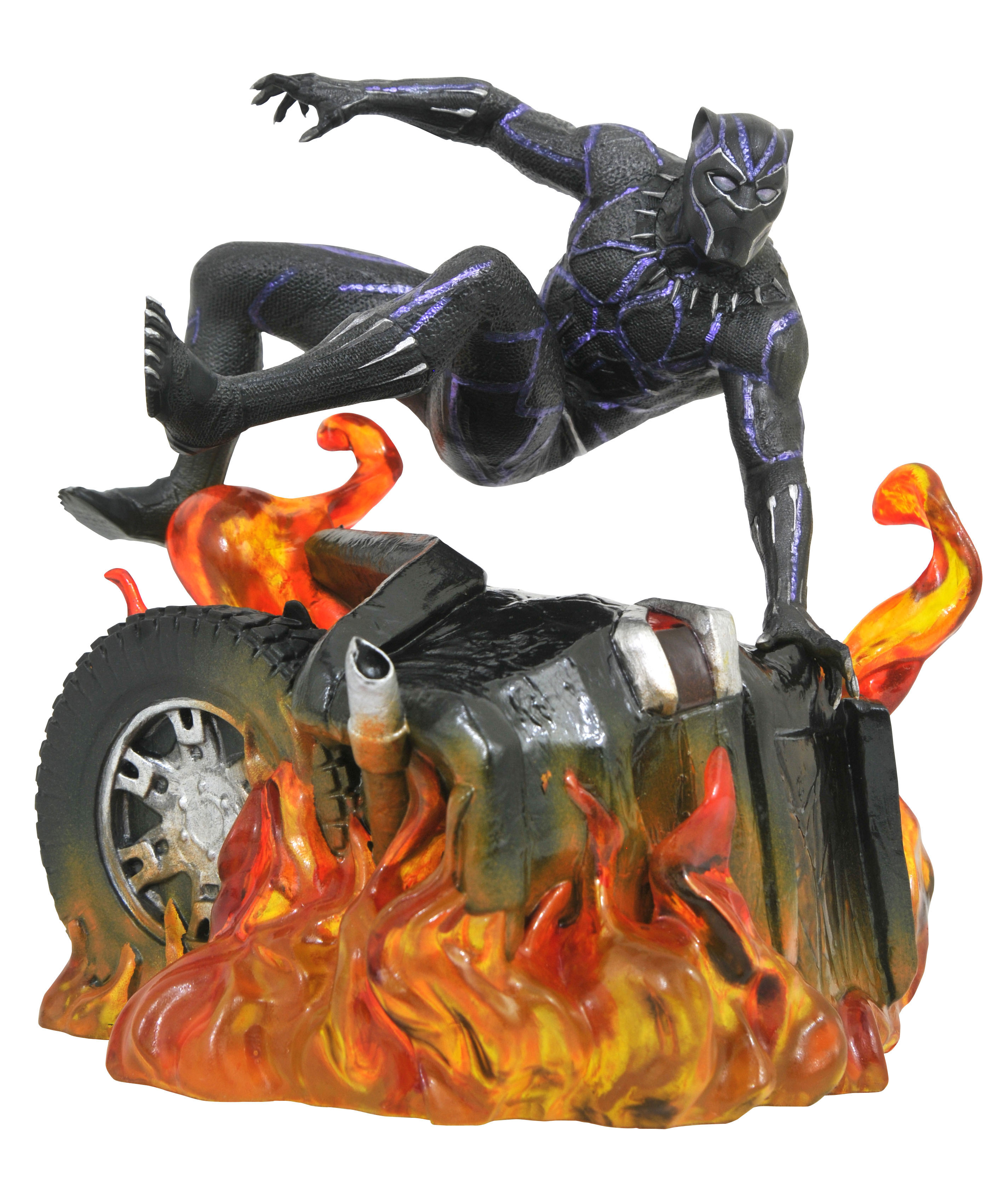 MAY182305 - MARVEL GALLERY BLACK PANTHER MOVIE V2 PVC FIGURE