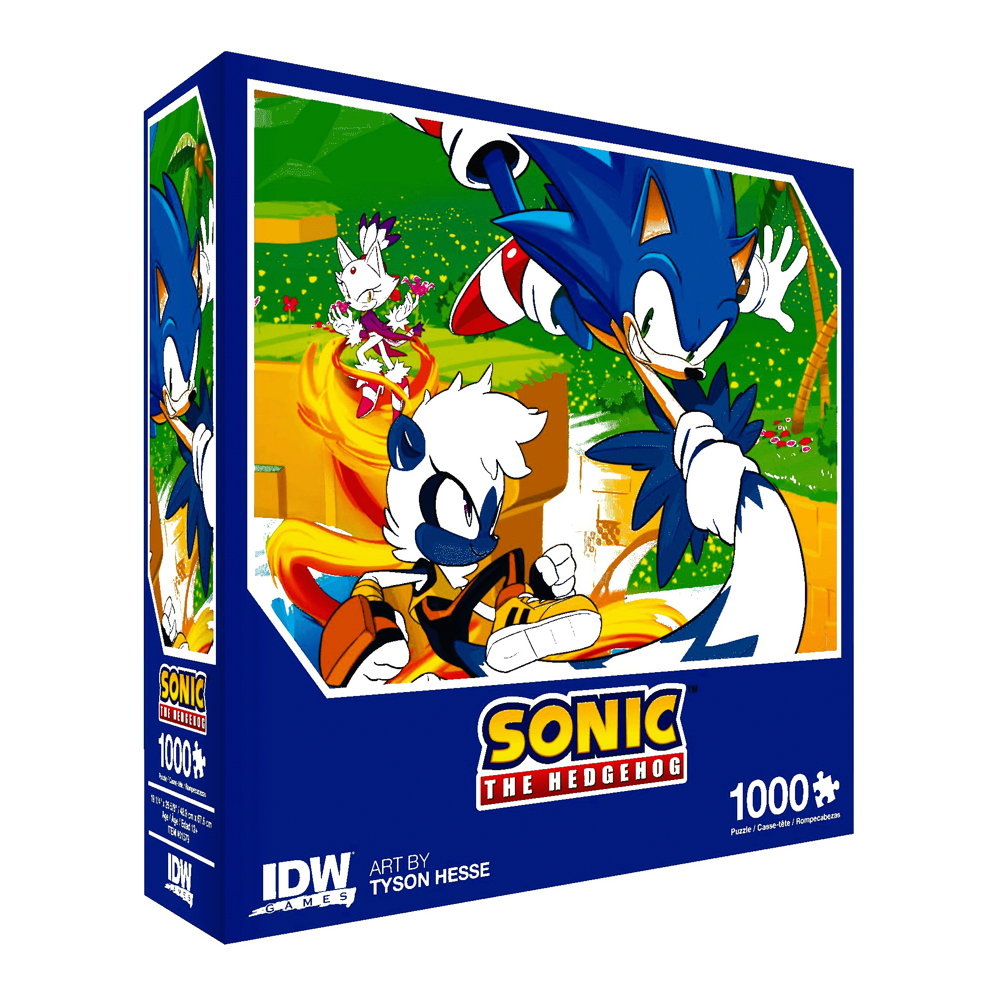 Jun180759 Sonic The Hedgehog Too Slow Premium Puzzle Previews World