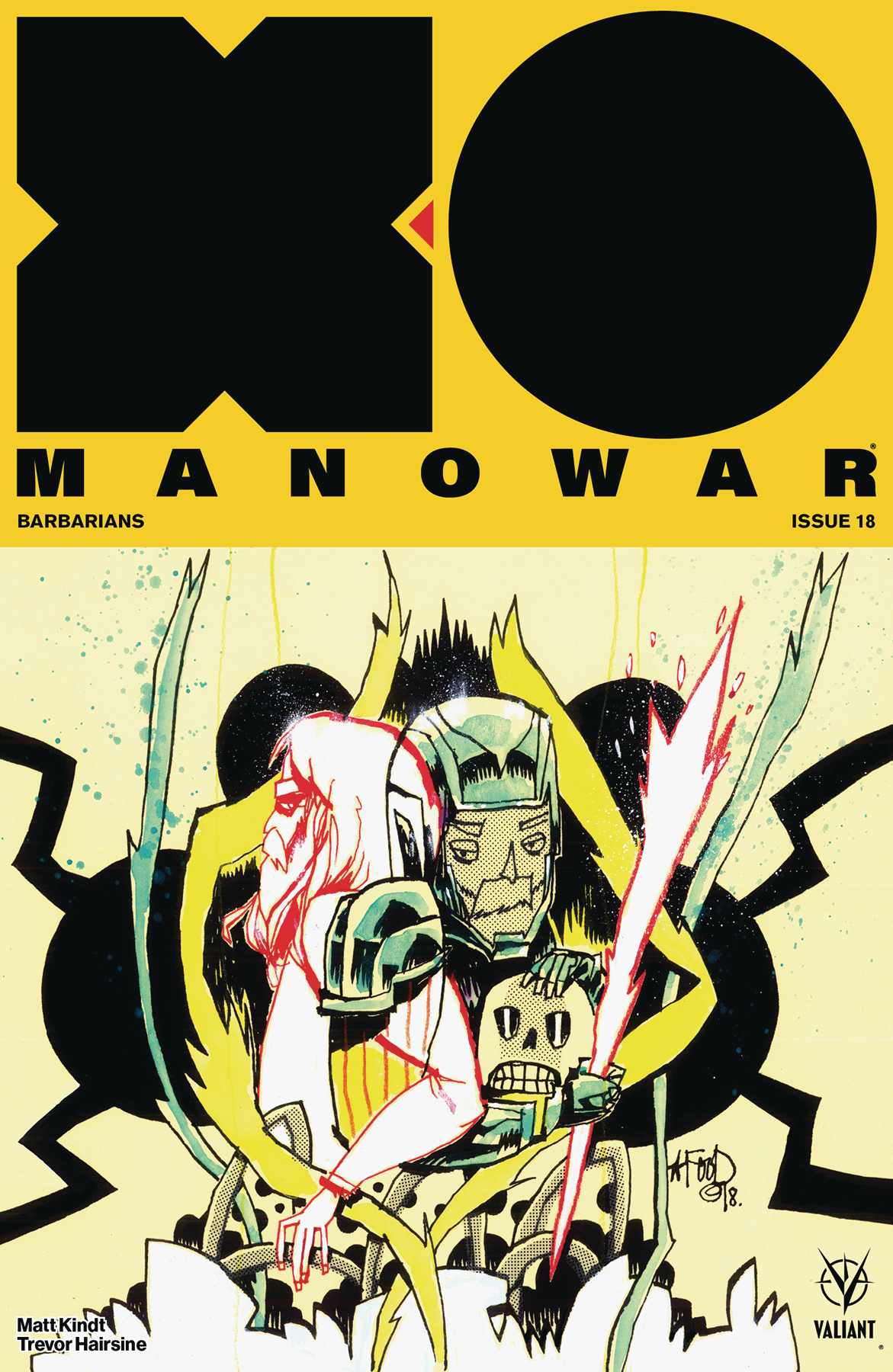 X-O MANOWAR (2017) #18 CVR B MAHFOOD