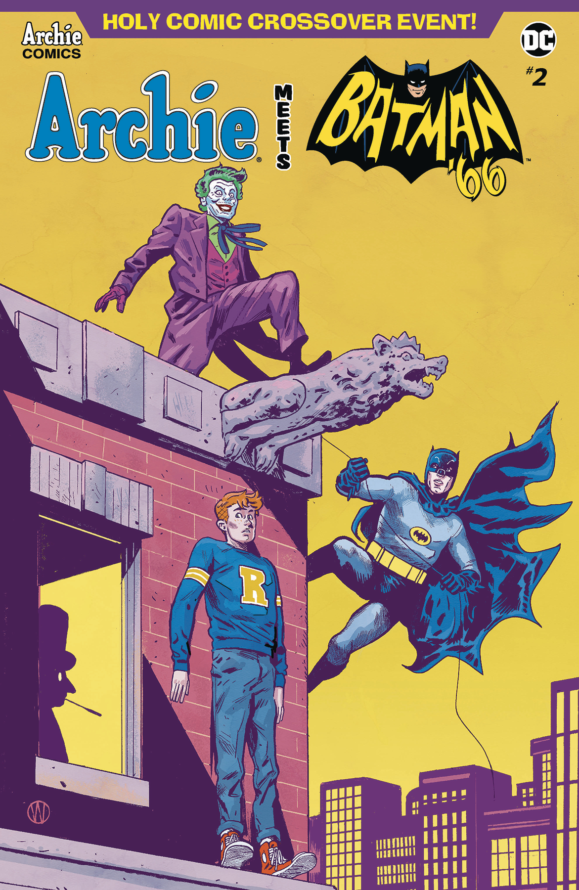 JUN181436 - ARCHIE MEETS BATMAN 66 #2 CVR F WALSH - Previews World