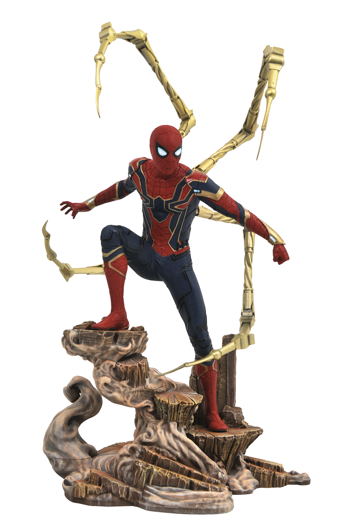 iron spiderman figure