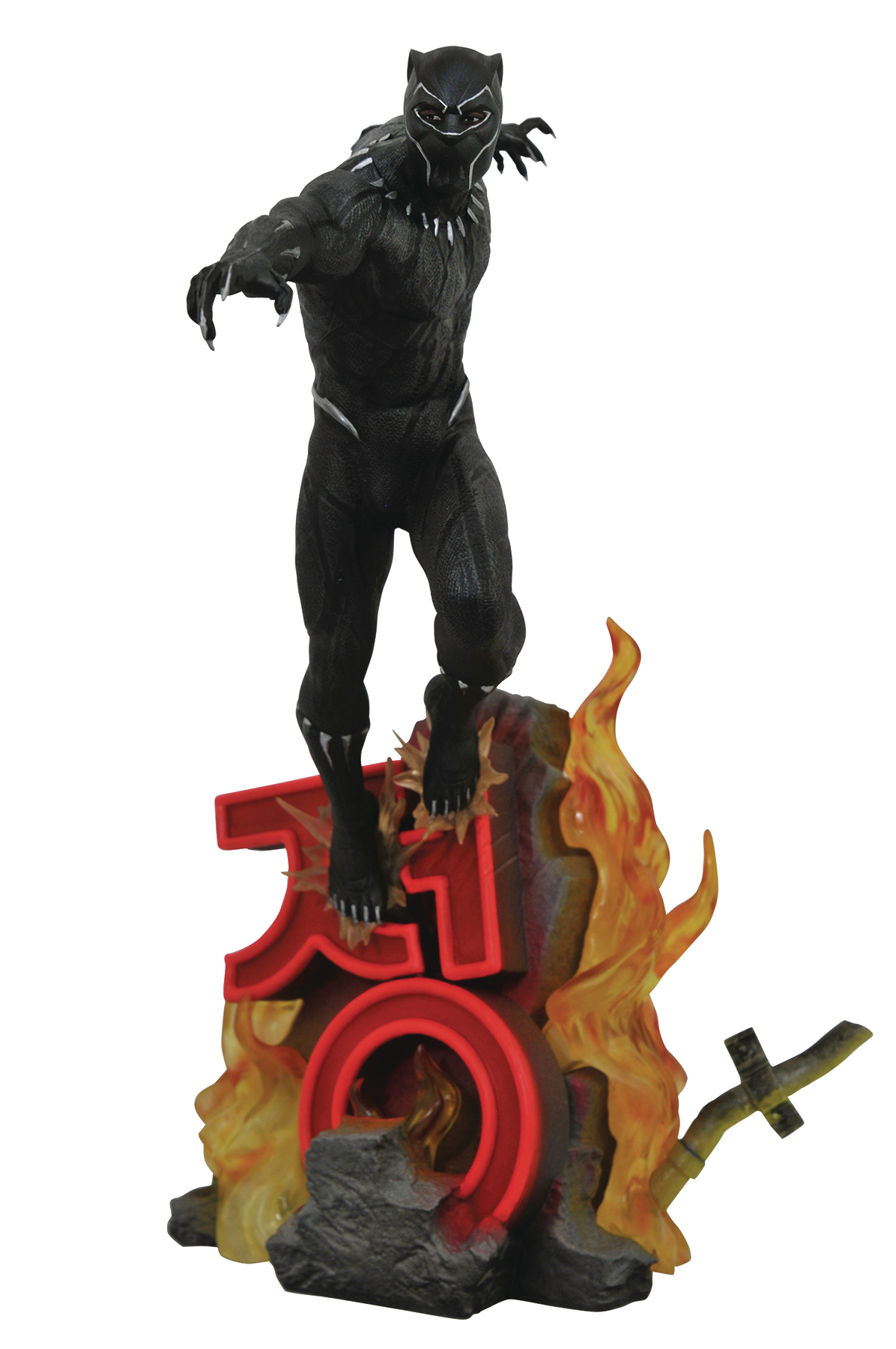 MARVEL PREMIER COLLECTION BLACK PANTHER MOVIE STATUE