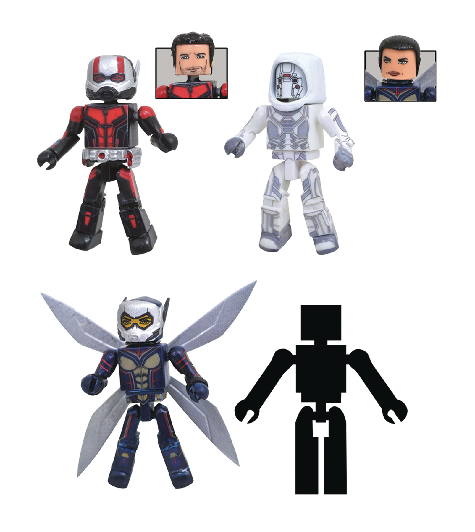 Ant man and on sale the wasp minimates