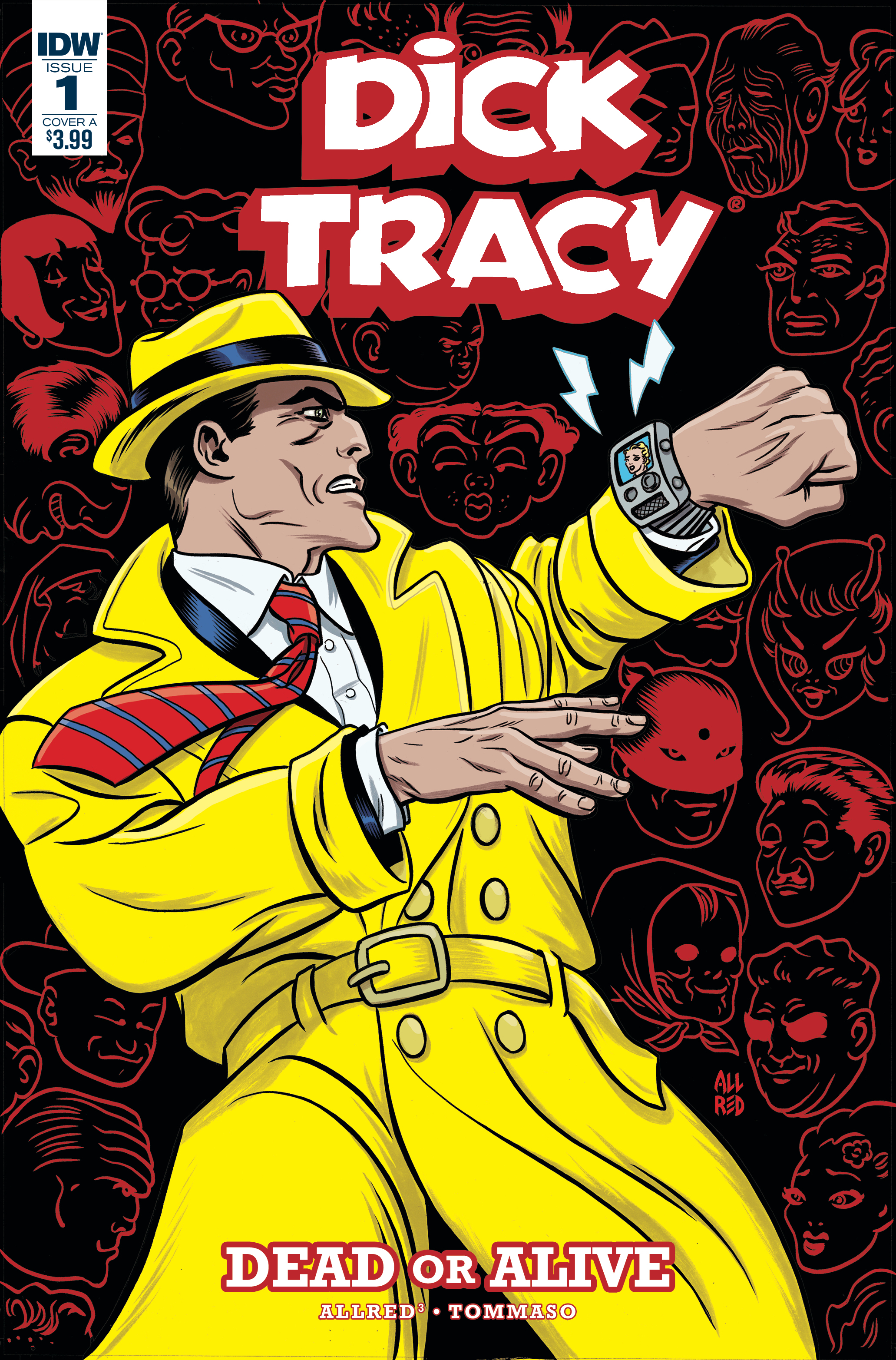 DICK TRACY DEAD OR ALIVE #1 (OF 4) CVR A ALLRED