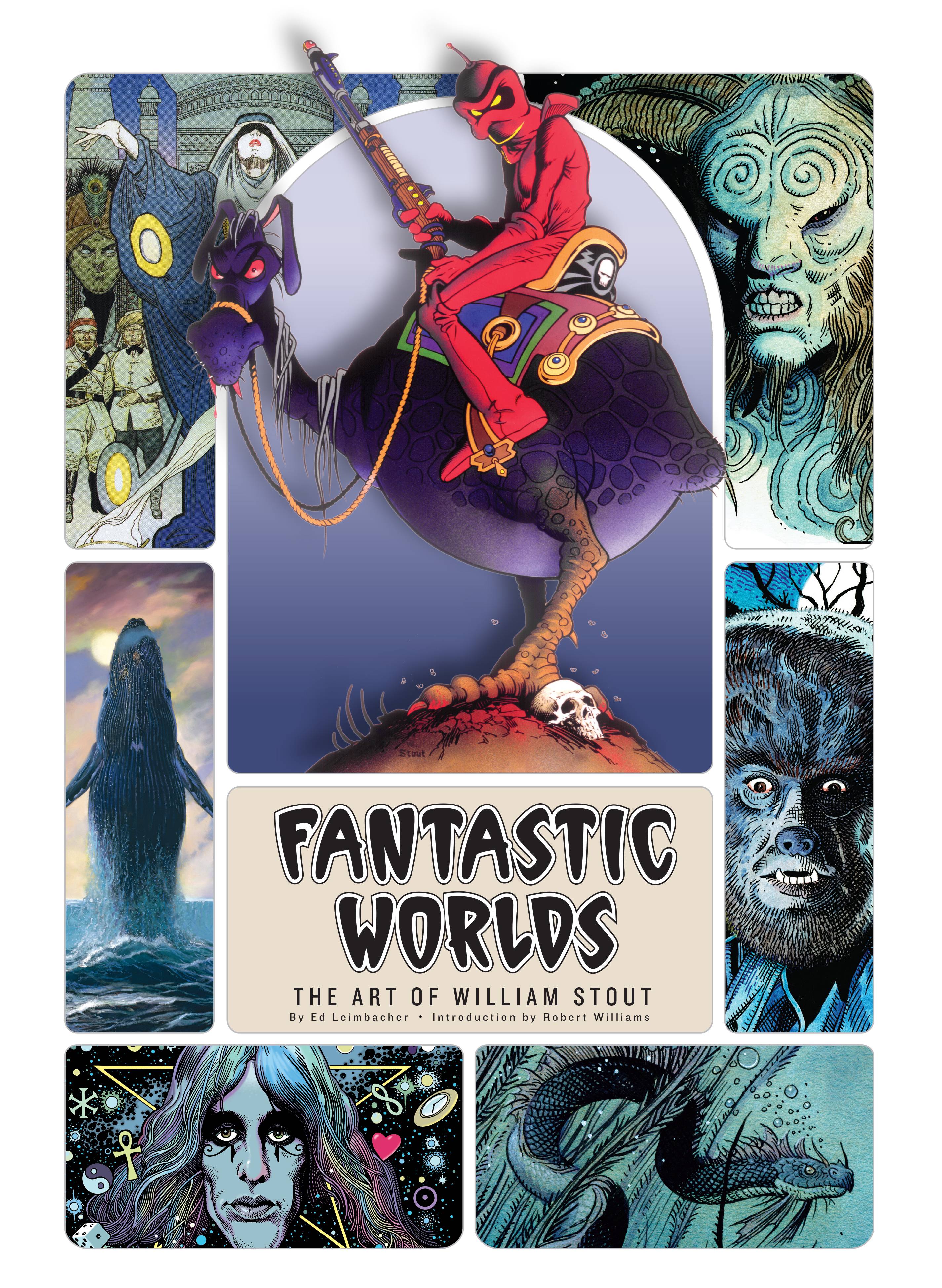 FANTASTIC WORLDS ART OF WILLIAM STOUT HC