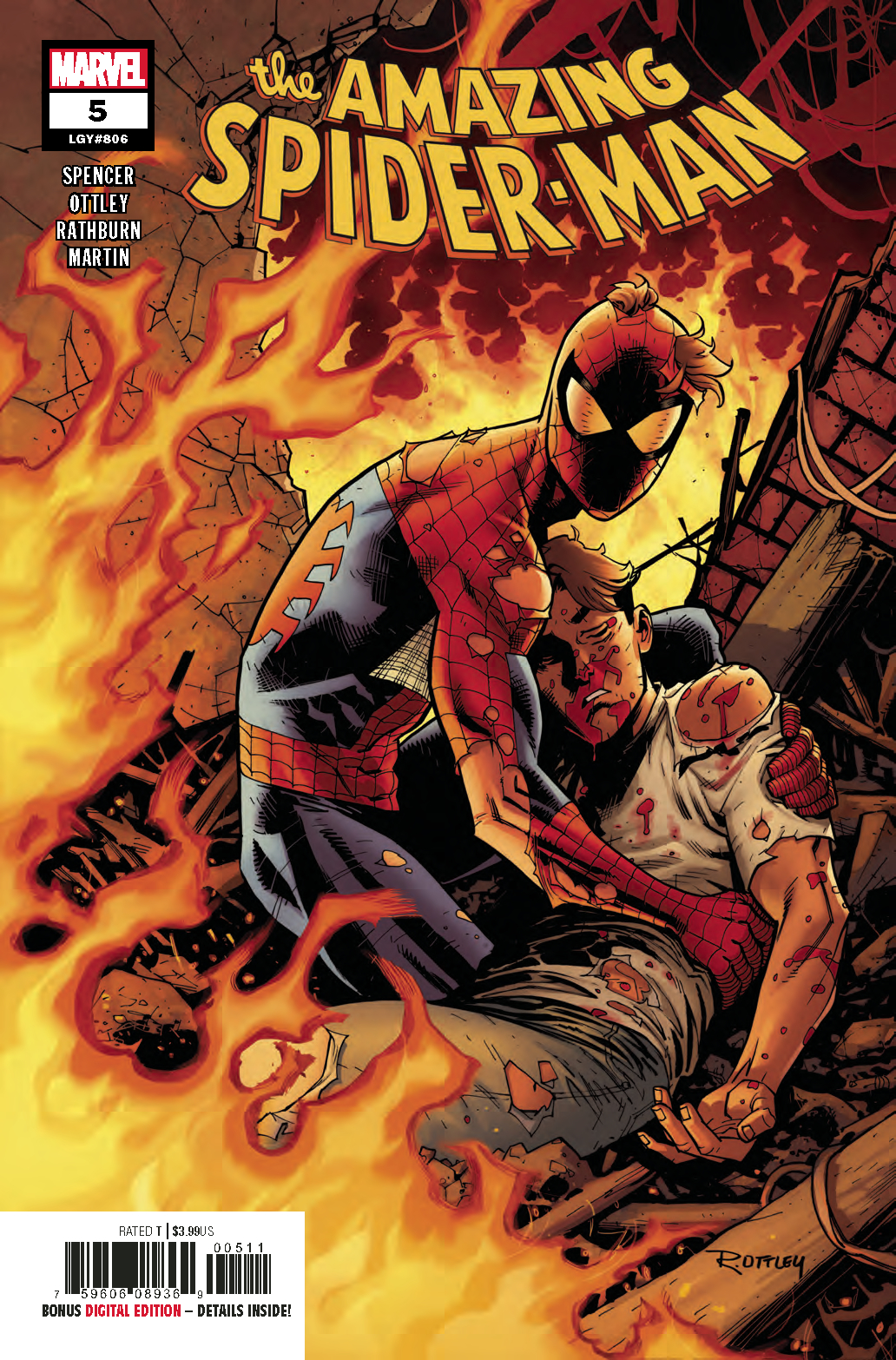 APR220784 - AMAZING SPIDER-MAN #5 - Previews World