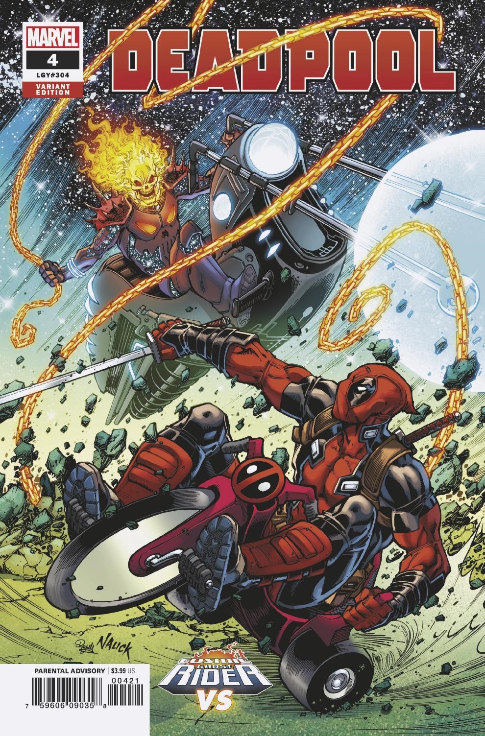 ghost rider vs deadpool comic