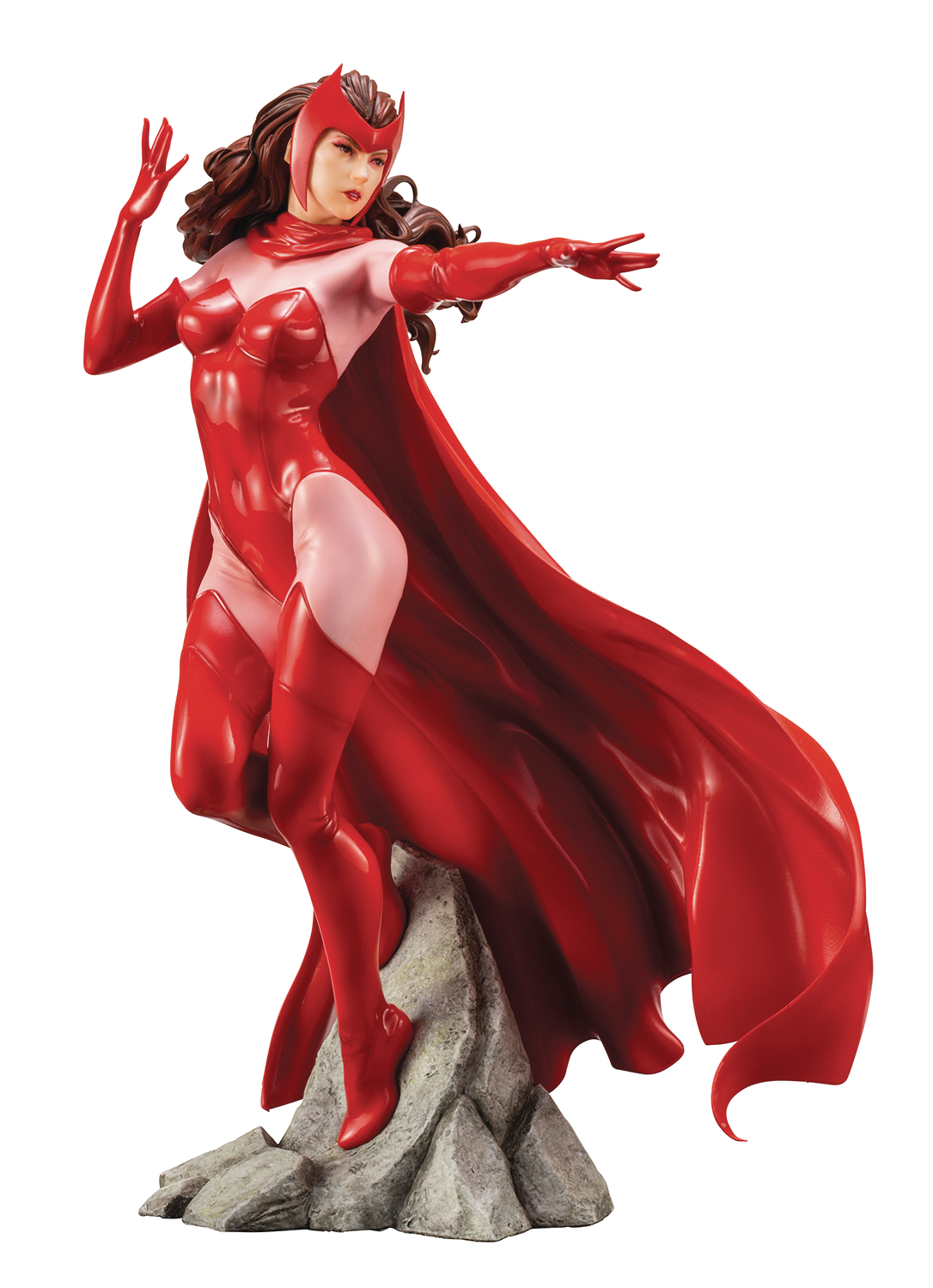 KOTOBUKIYA ARTFX+ MARVEL UNIVERSE Scarlet Witch 1/10 PVC Figure, Figures &  Plastic Kits