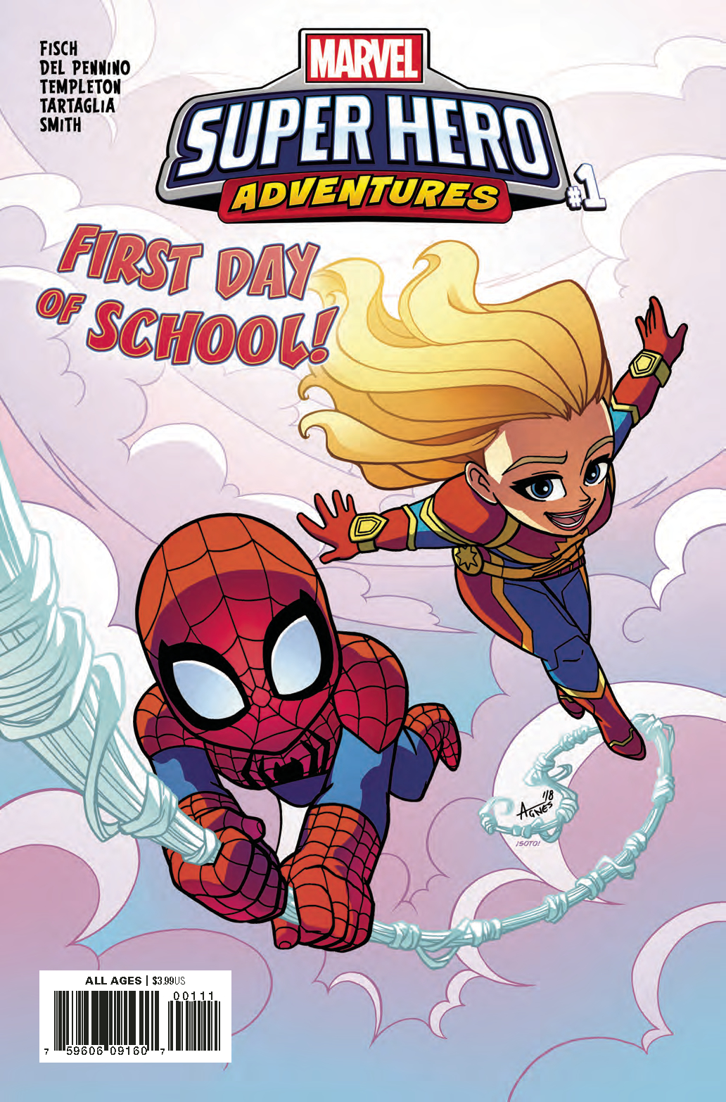 MSH ADVENTURES CAPTAIN MARVEL FIRST DAY OF SCHOOL #1