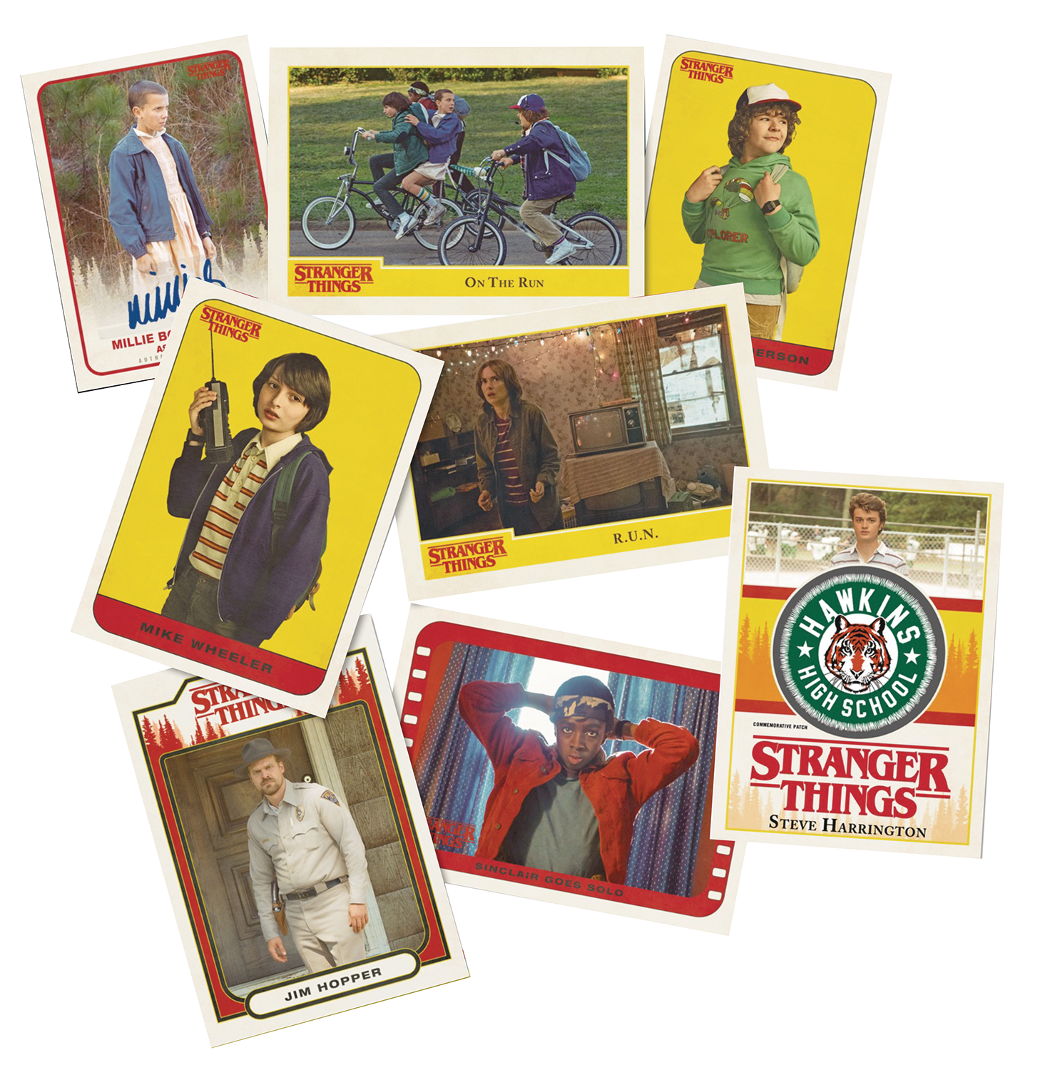 Stranger Things Playing Cards