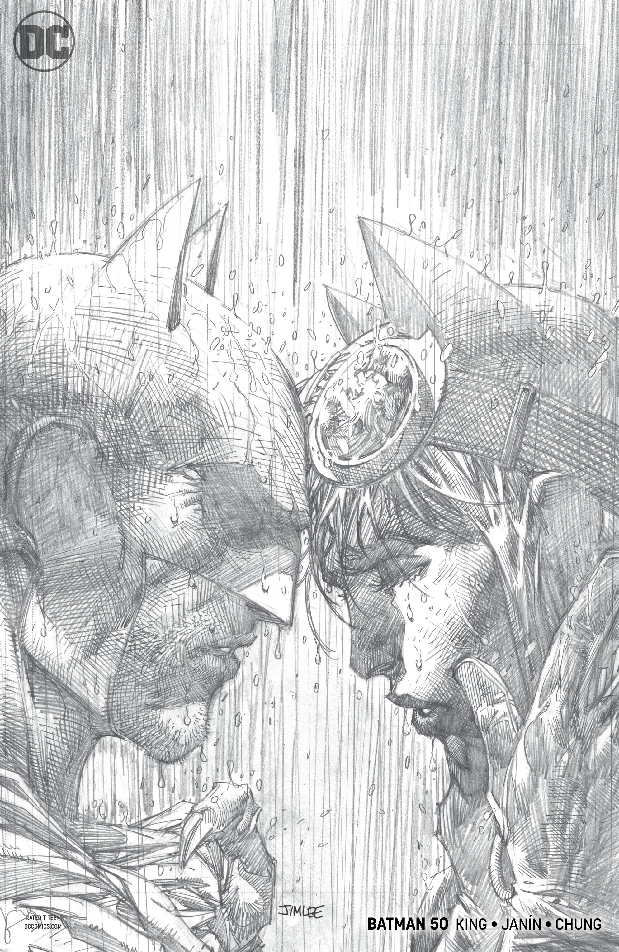 jim lee batman sketch