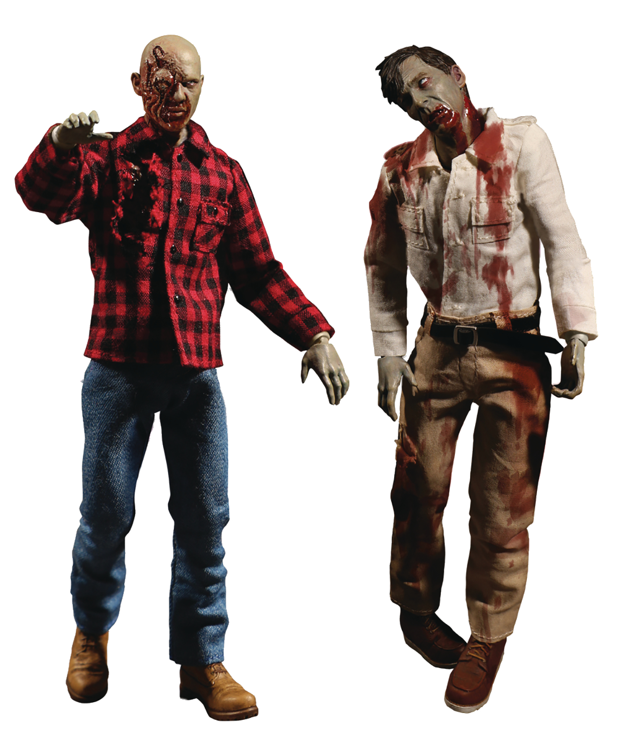ONE-12 COLLECTIVE DAWN OF DEAD FLY BOY & PLAID ZOMBIE AF 2PK