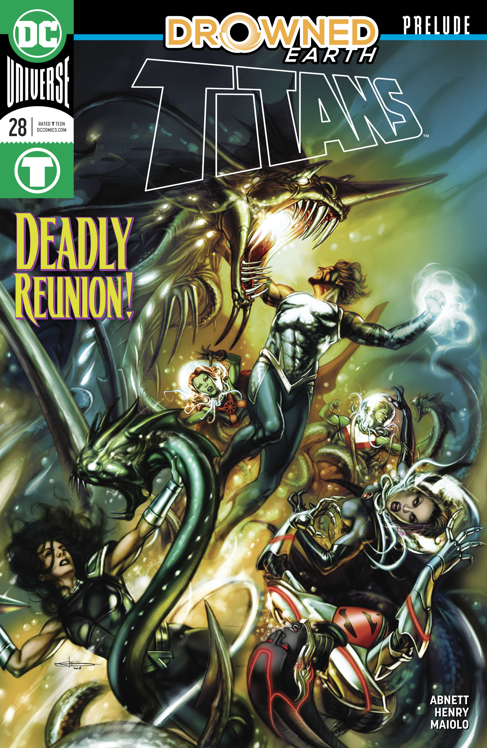 TITANS #28 (DROWNED EARTH)