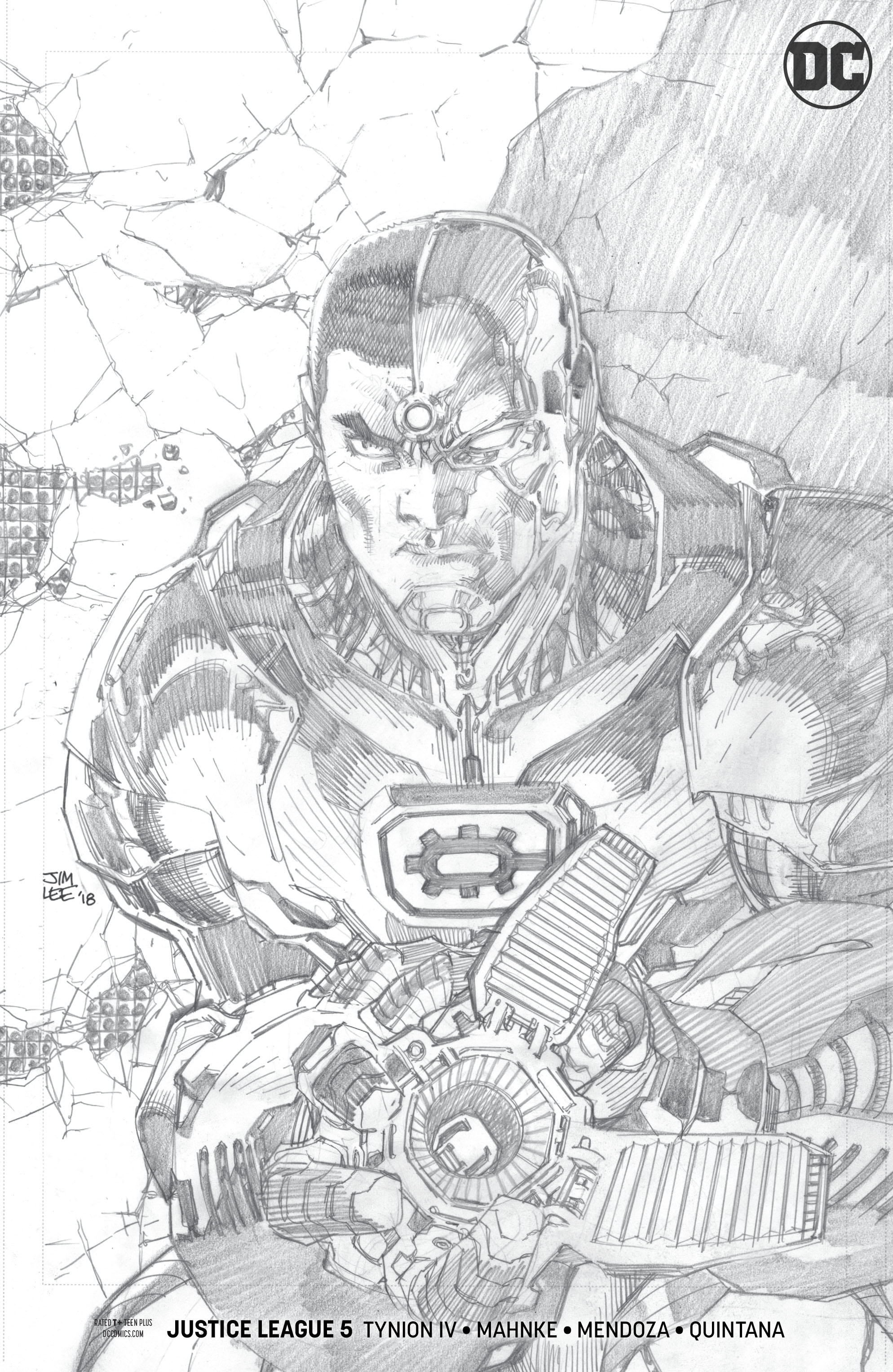 MAY189540 - JUSTICE LEAGUE #5 JIM LEE PENCILS VAR ED - Previews World