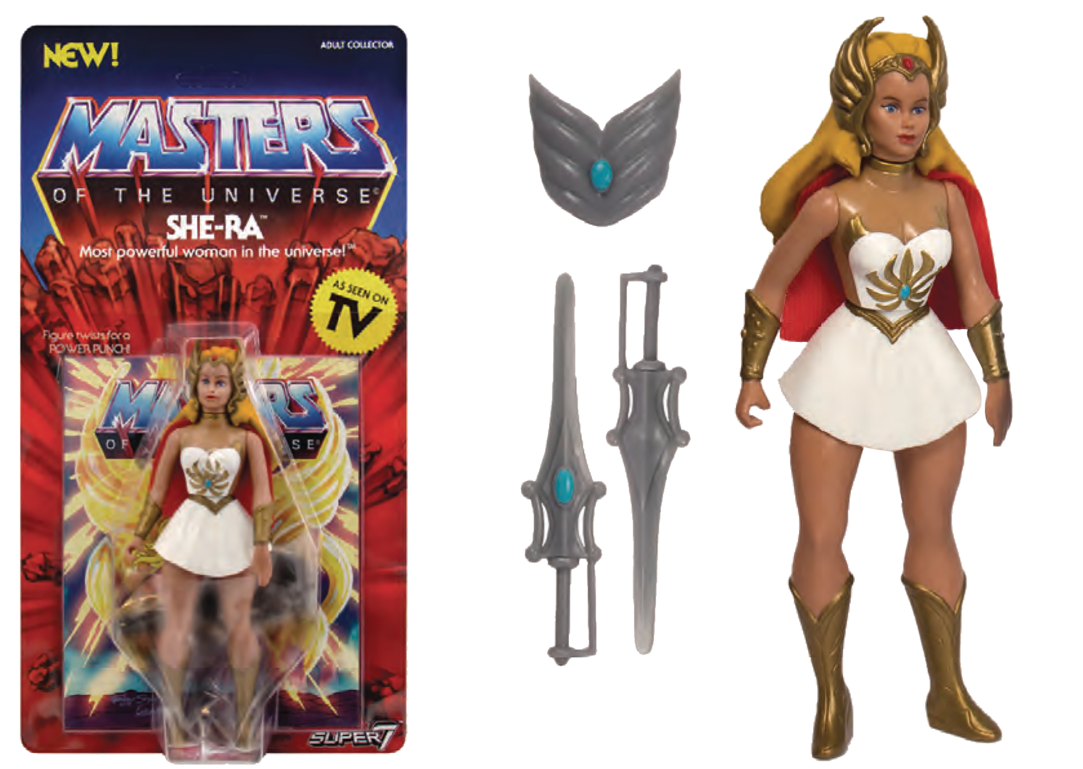 MAY189644 MOTU 5.5IN VINTAGE SHE RA ACTION FIGURE Previews World