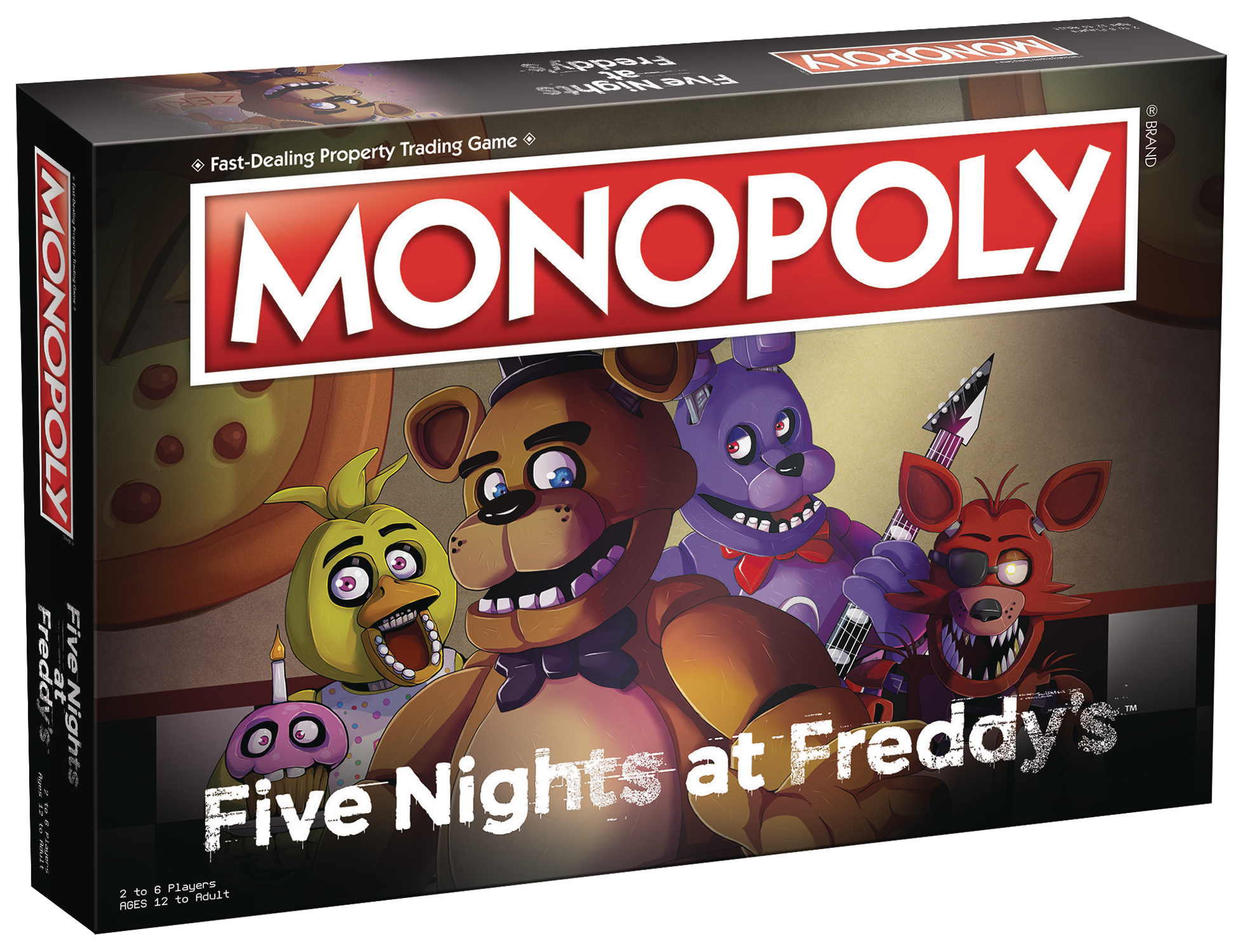 Sep182828 Five Nights At Freddys Monopoly Board Game Previews World