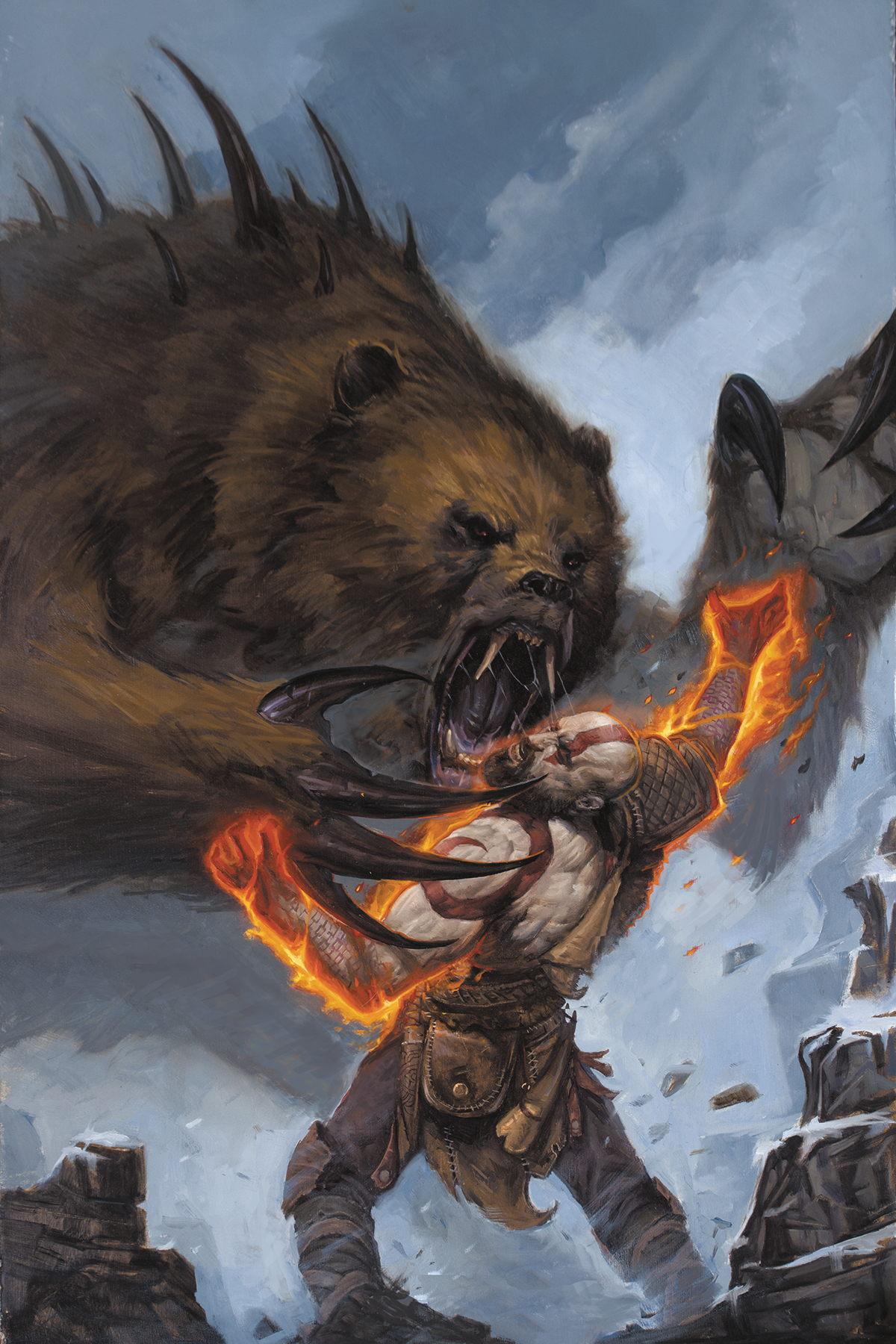 JAN210238 - GOD OF WAR FALLEN GOD #1 (OF 4) (RES) - Previews World