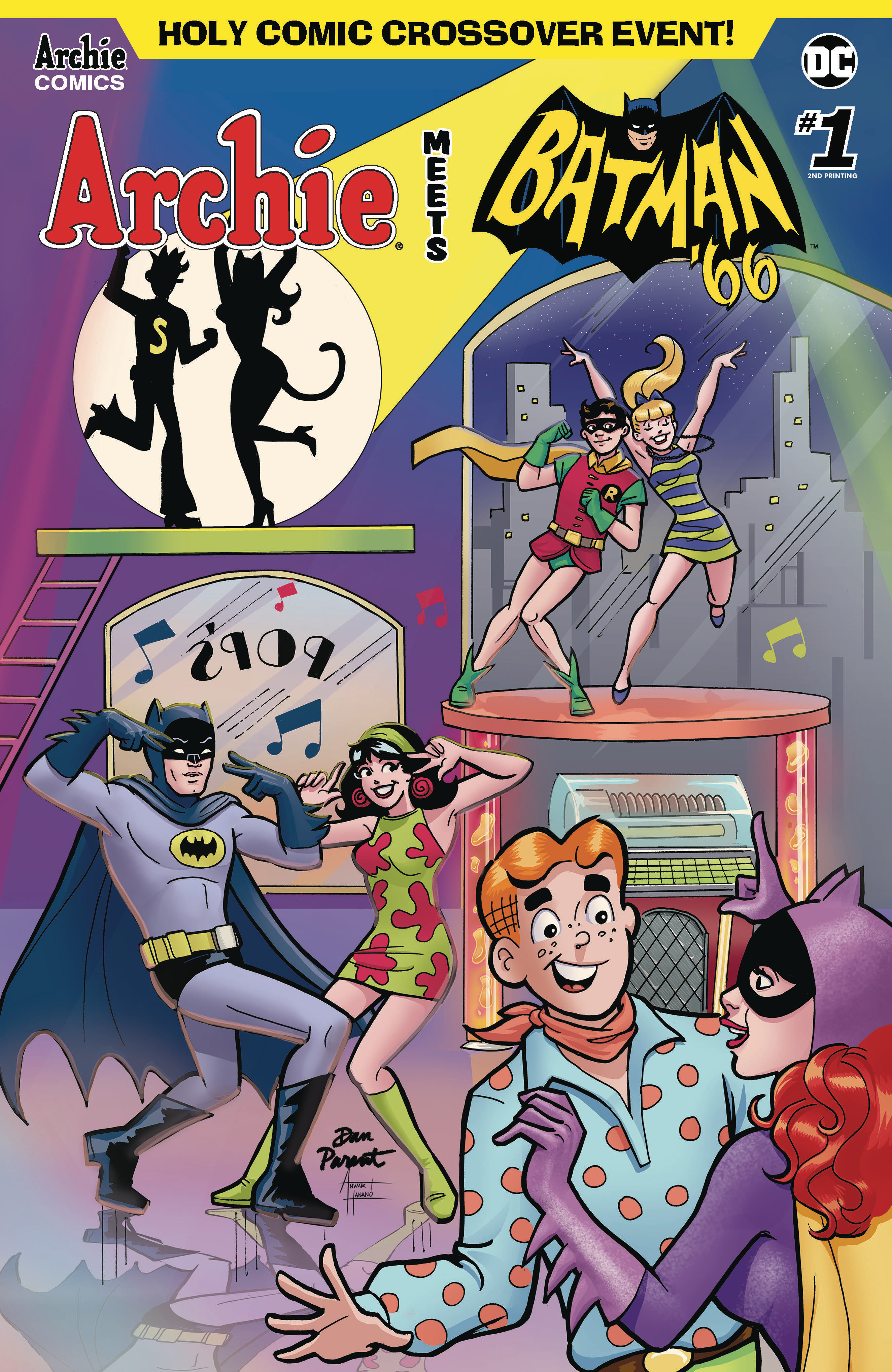 JUN188551 - ARCHIE MEETS BATMAN 66 #1 2ND PTG - Previews World