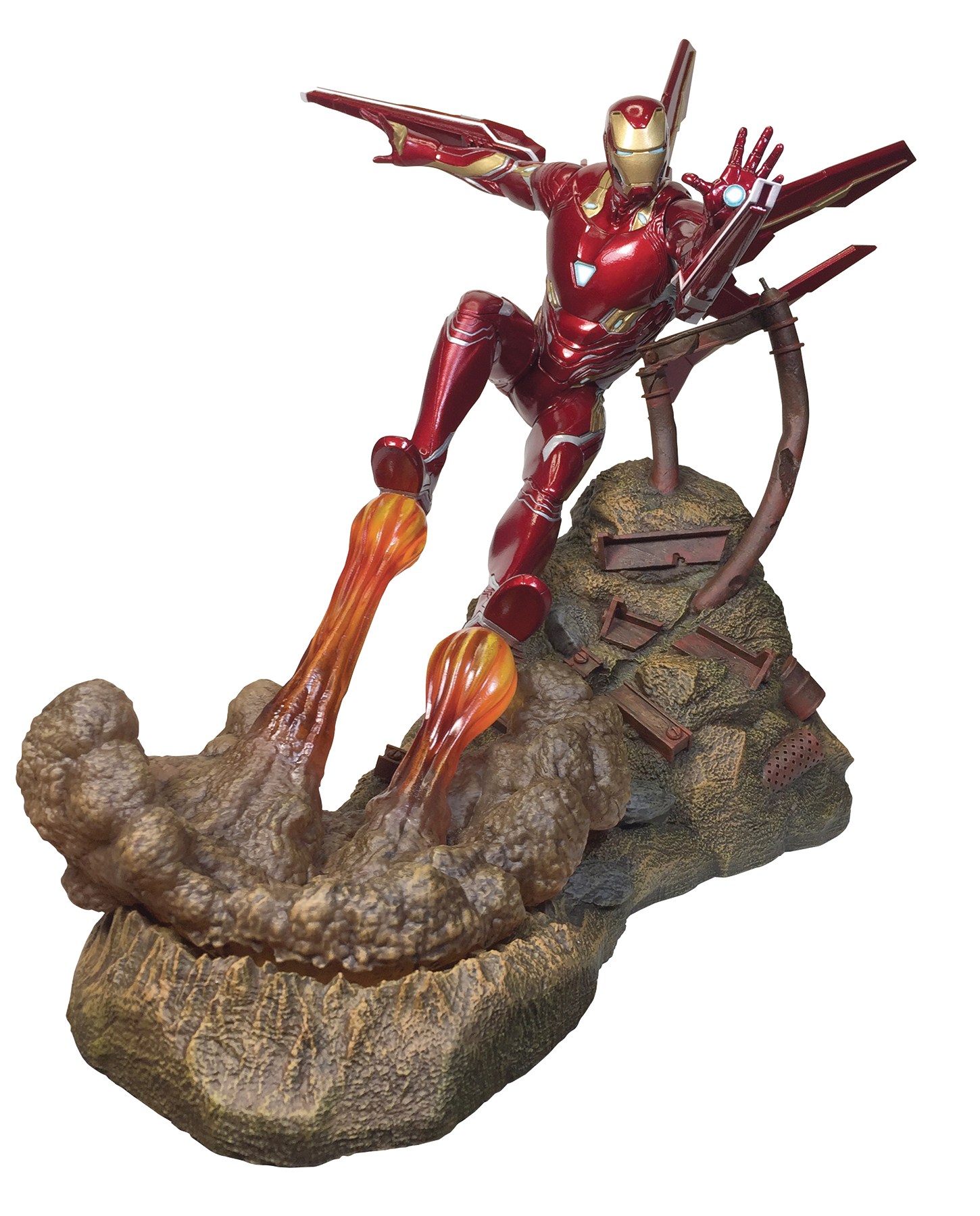 MARVEL PREMIER COLLECTION AVENGERS 3 IRON MAN MK50 STATUE (C